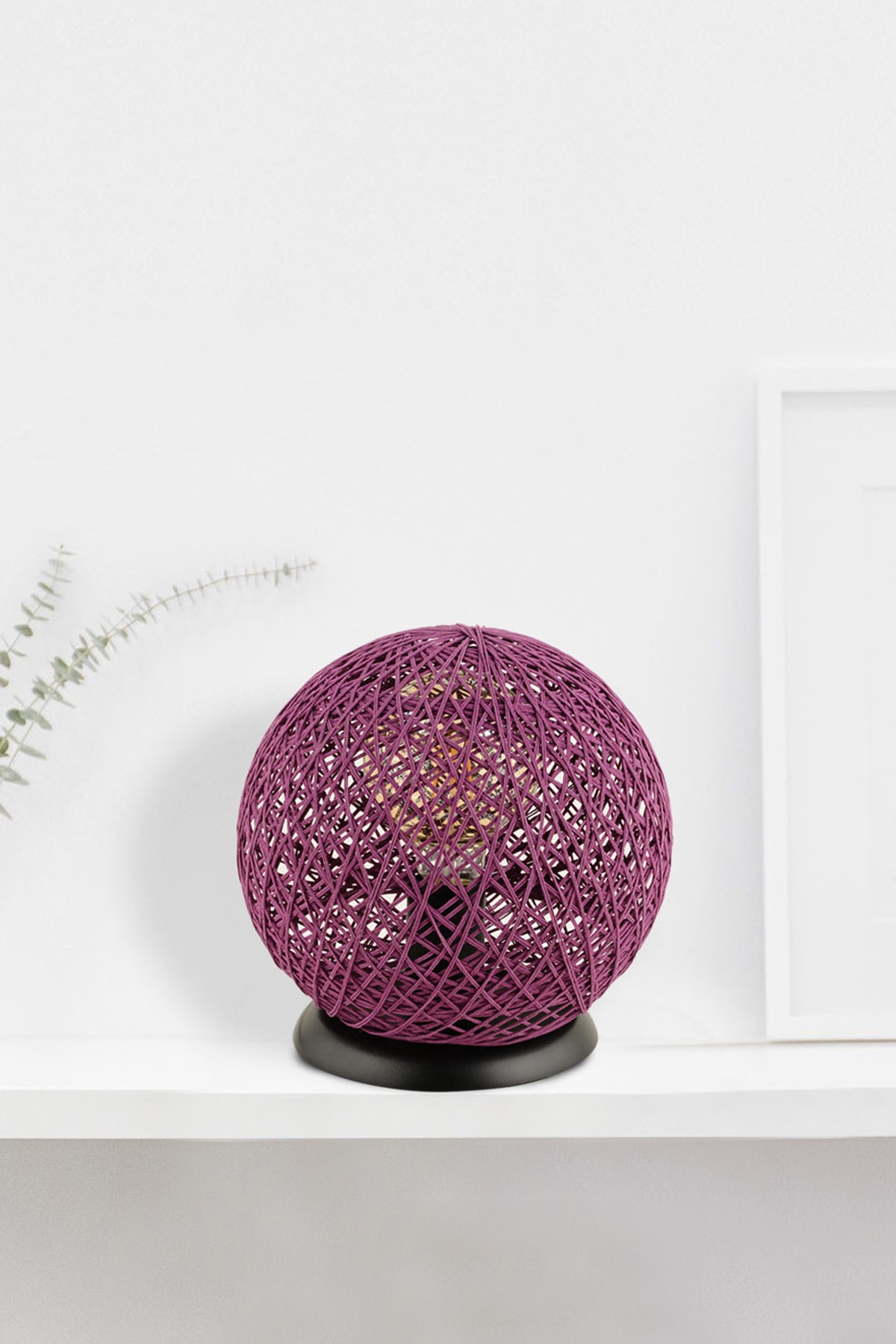 Hmydesign Balle Küre Abajur Mor