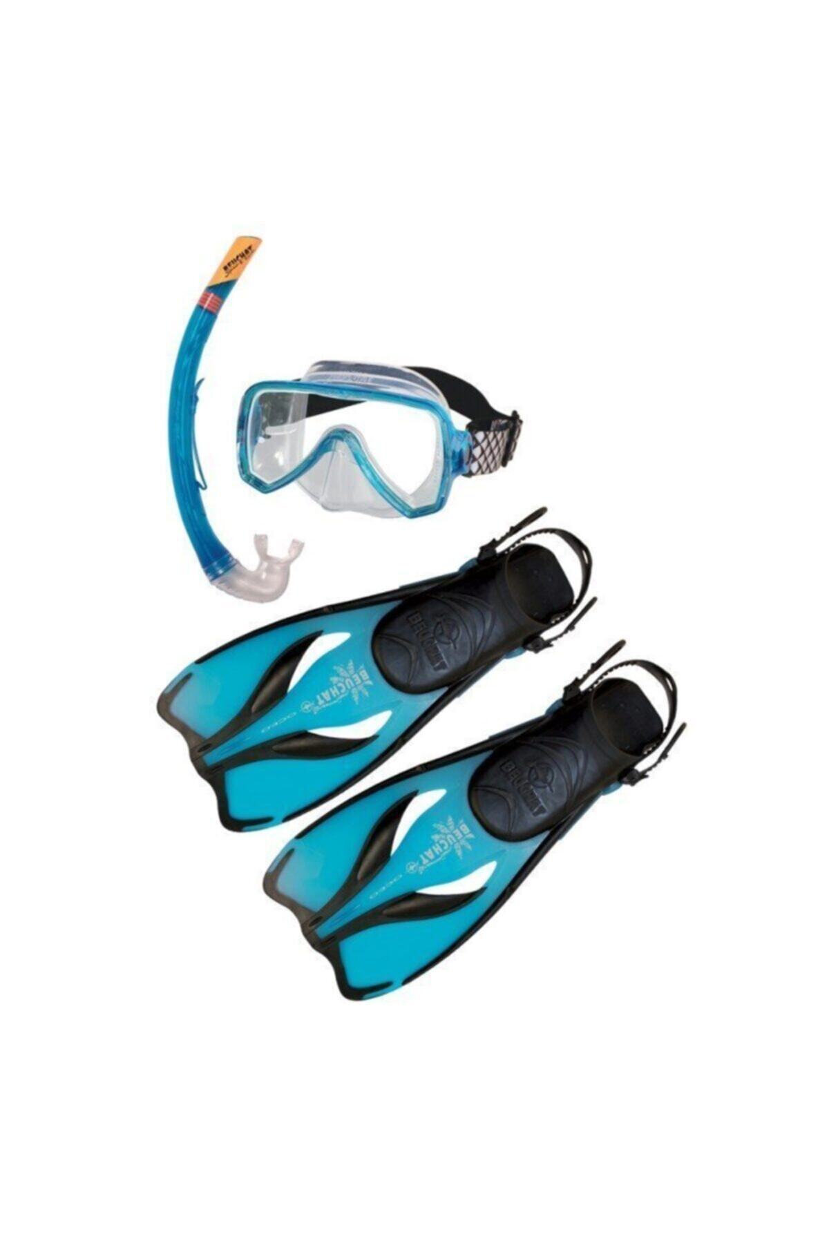 Beuchat Set Pms Oceo Maske Şnorkel