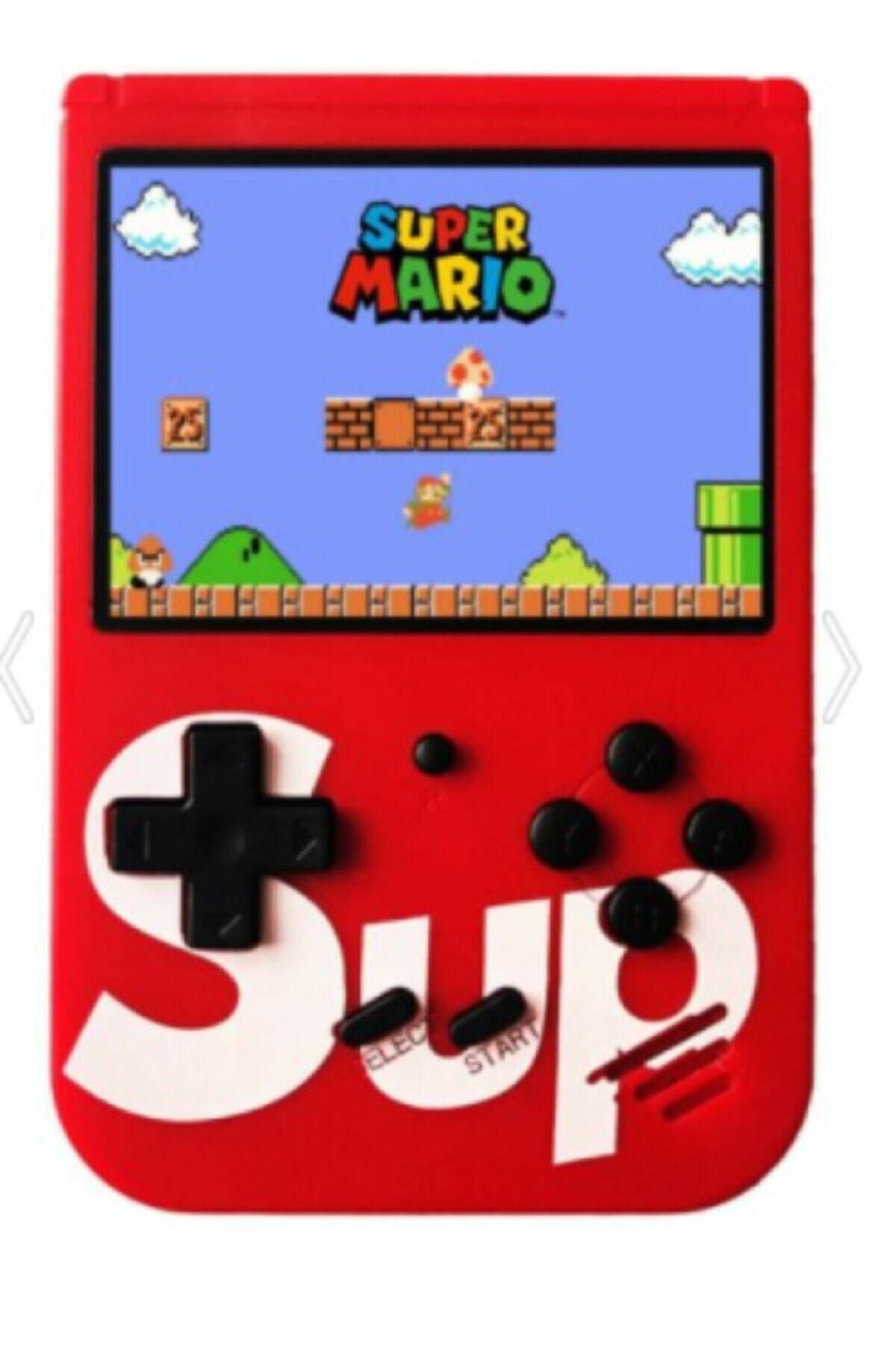Retro Kırmızı 400 Nostalji Oyunlu Mini Atari Gameboy & Gamebox Oyun Konsolu Gameboykırmızı