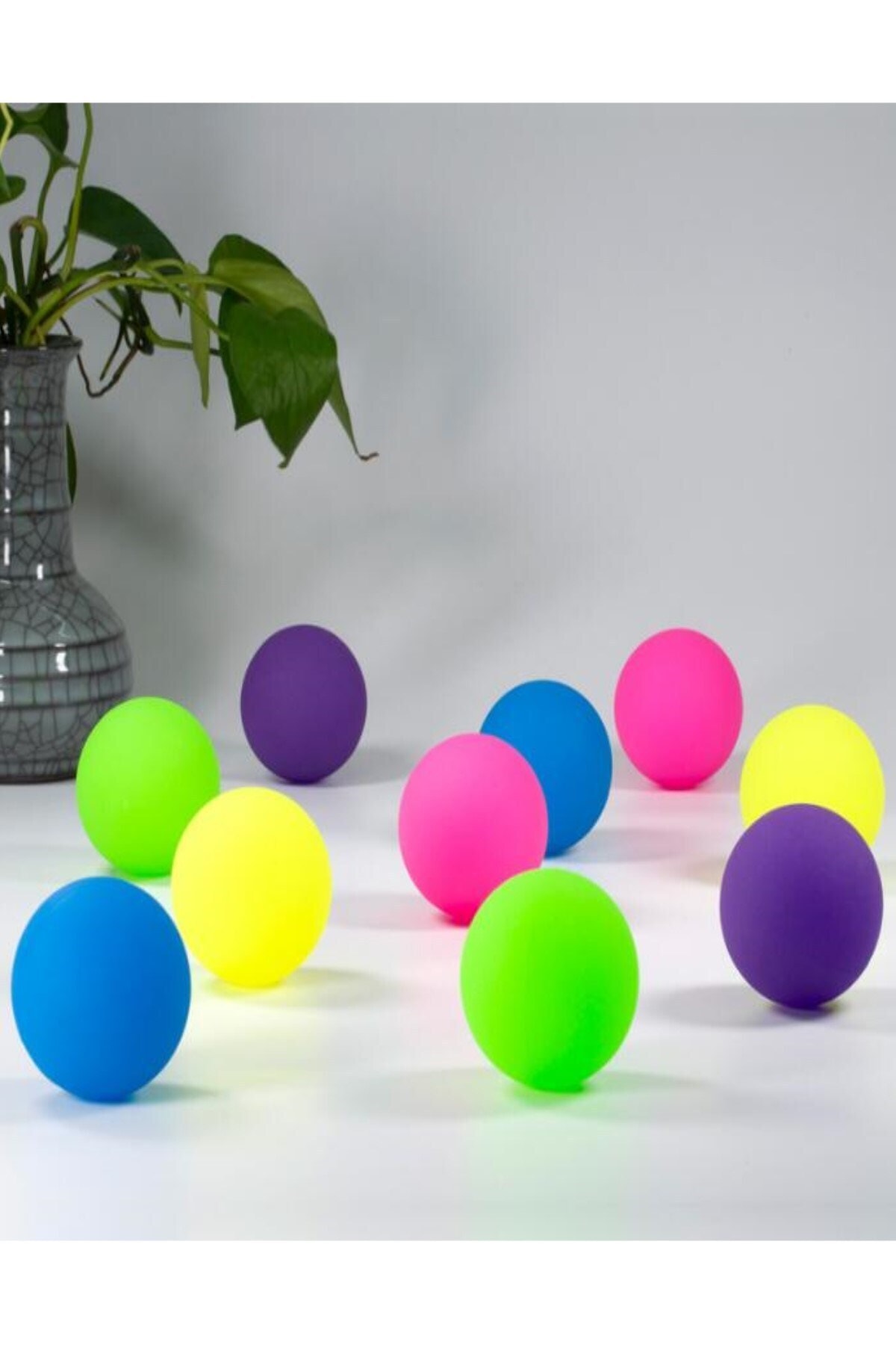 RoseRoi Zıplayan Mini Top 10 Adet