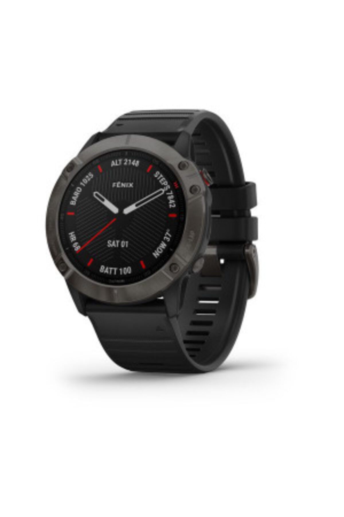 Garmin Fenix 6x Sapphire Siyah