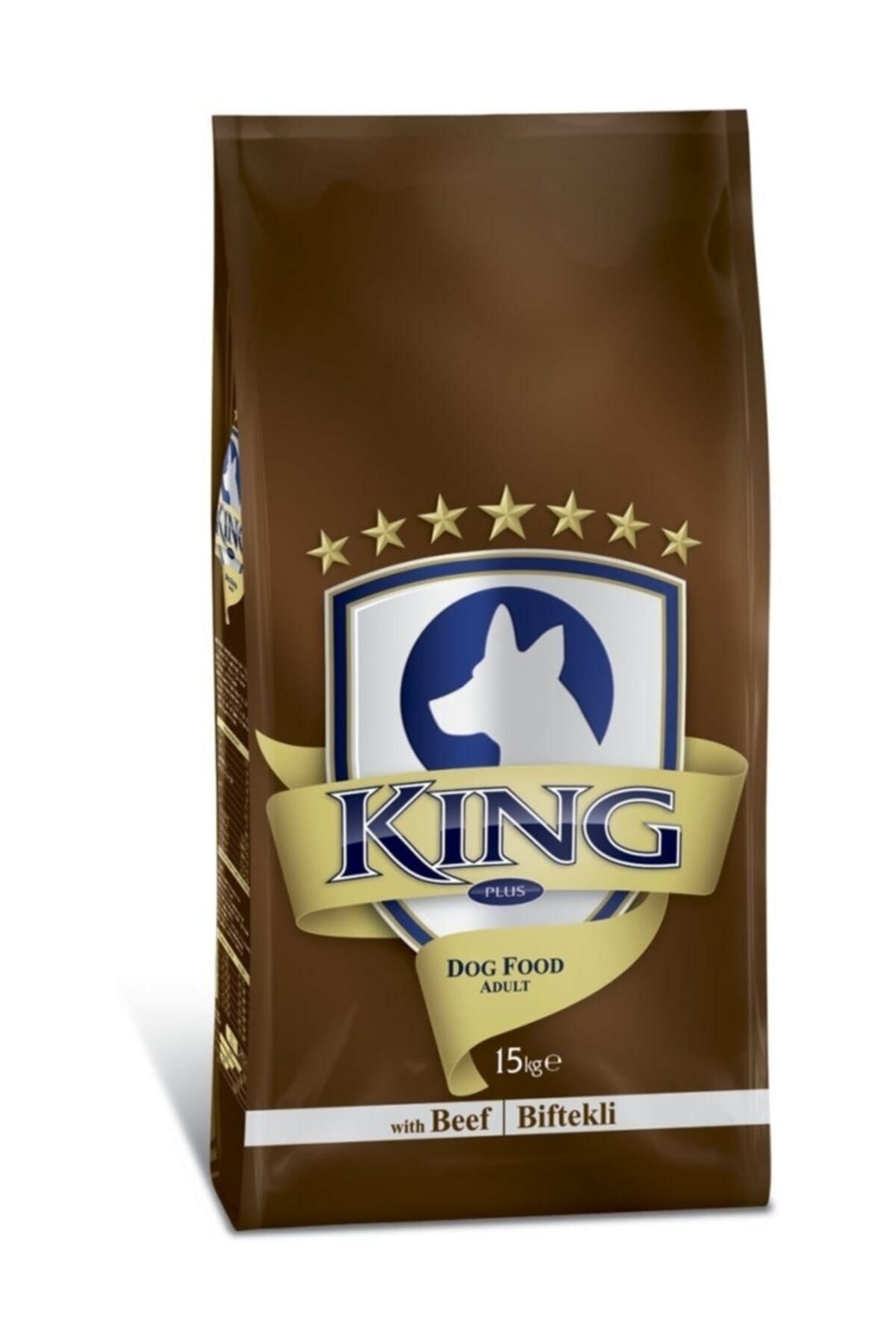 King Plus Biftekli Yetişkin Köpek Maması 15 Kg