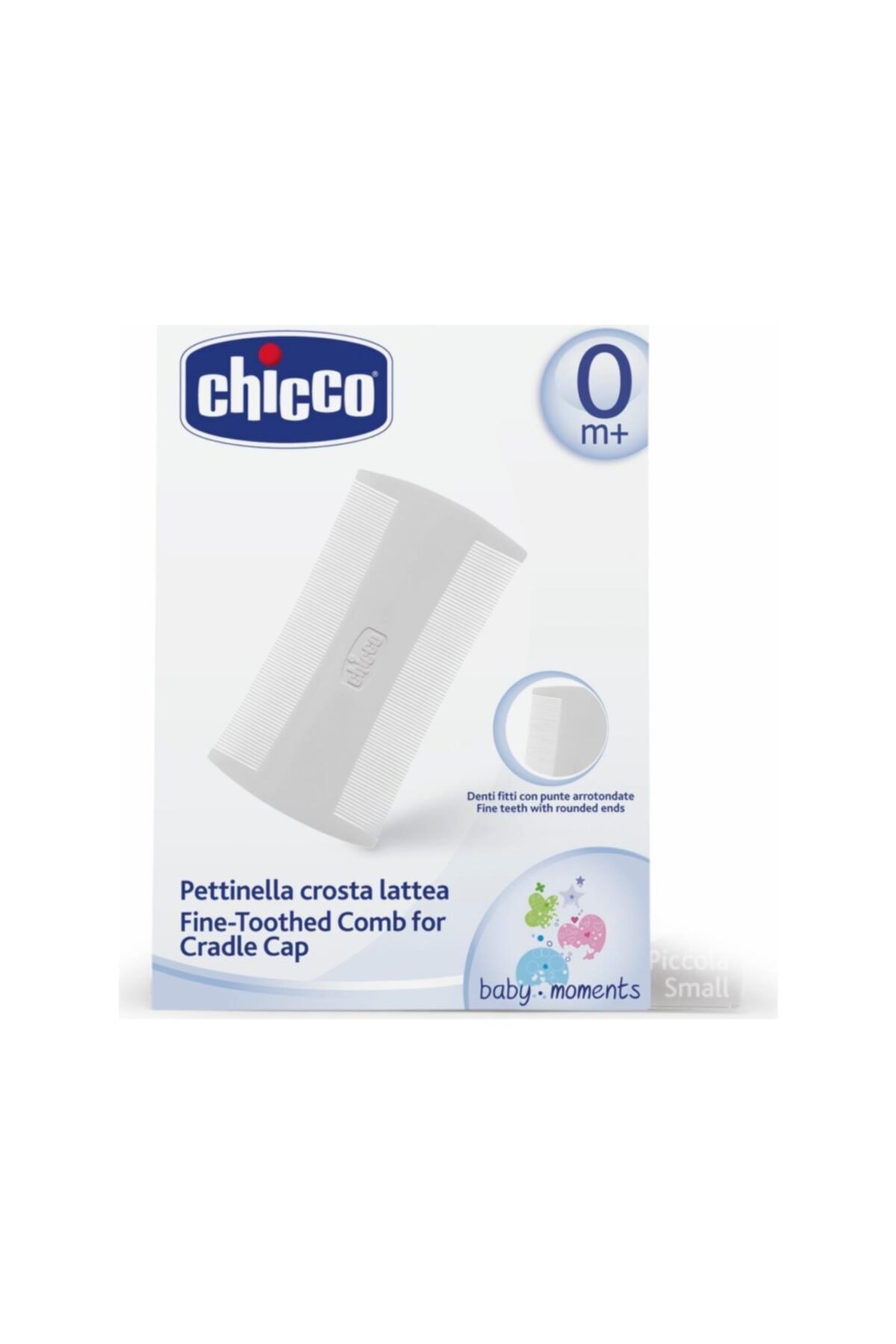 Chicco Yenidoğan Bebek Saç Tarağı 0+