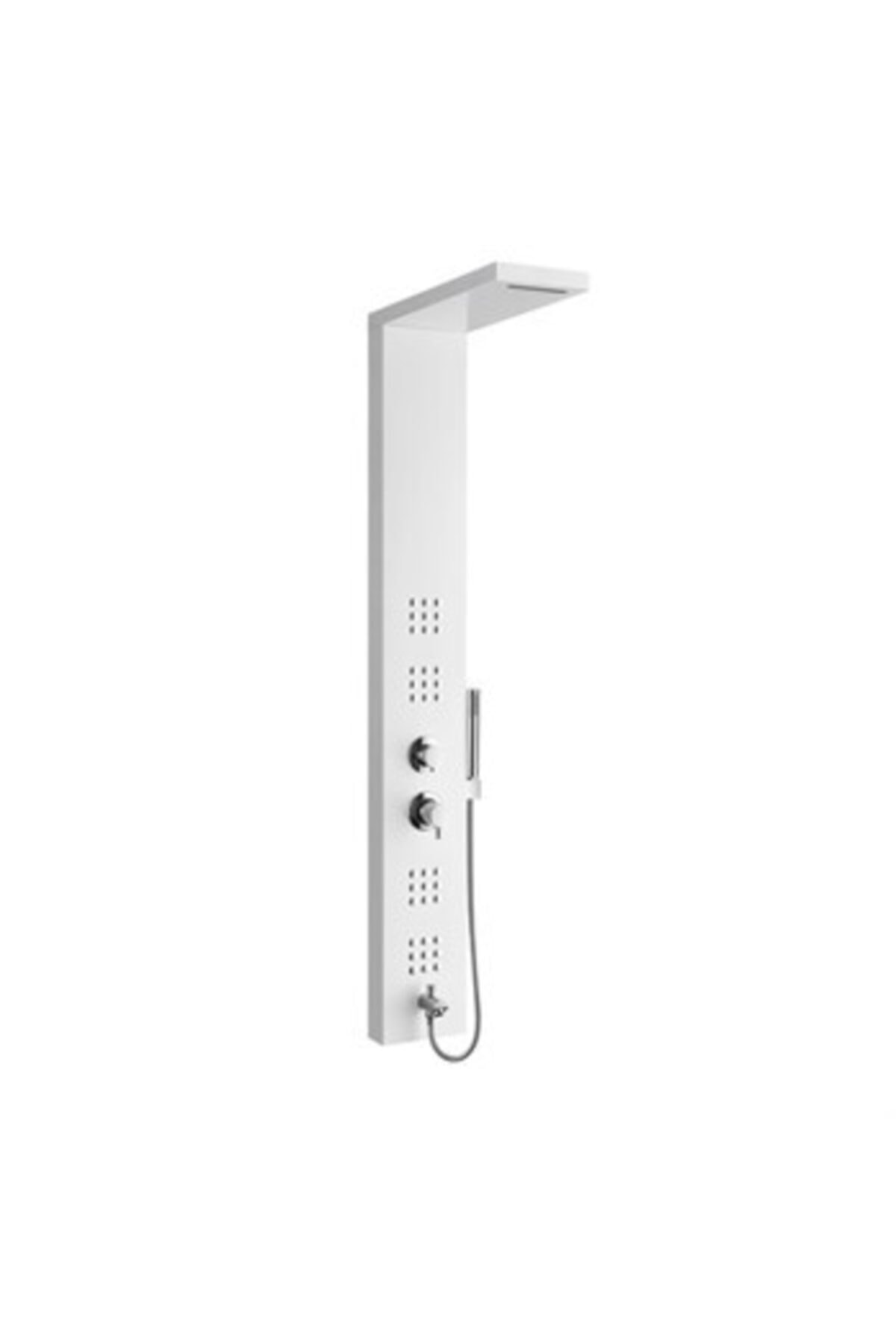 VitrA Shake A45807 Masajlı Duş Sistemi, Beyaz