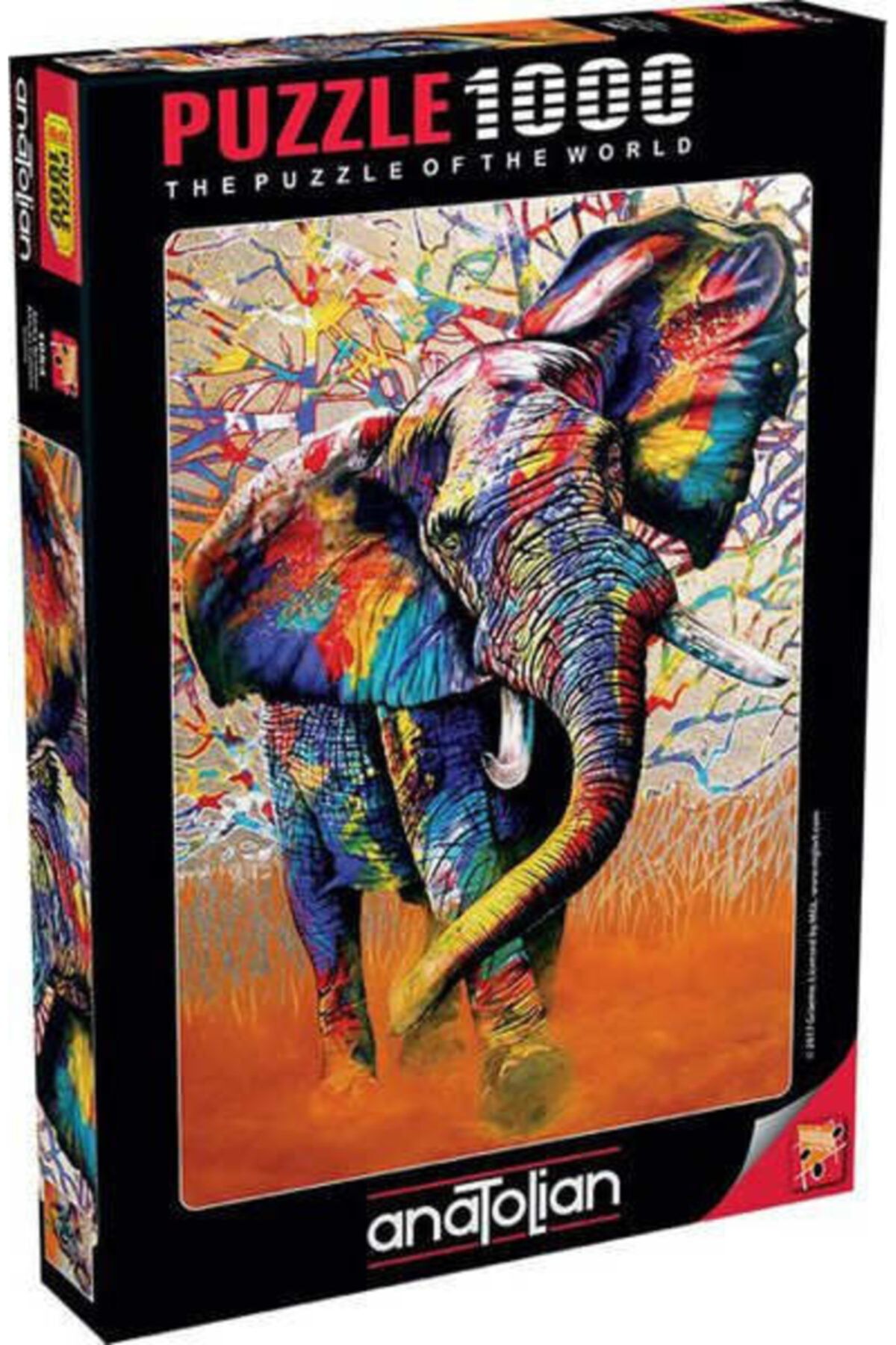 Anatolıan Afrika Renkleri Puzzle Yap Boz Seti 1000 Parça