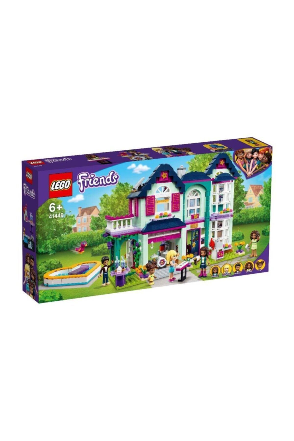 LEGO Friends Andreanın Aile Evi 41449