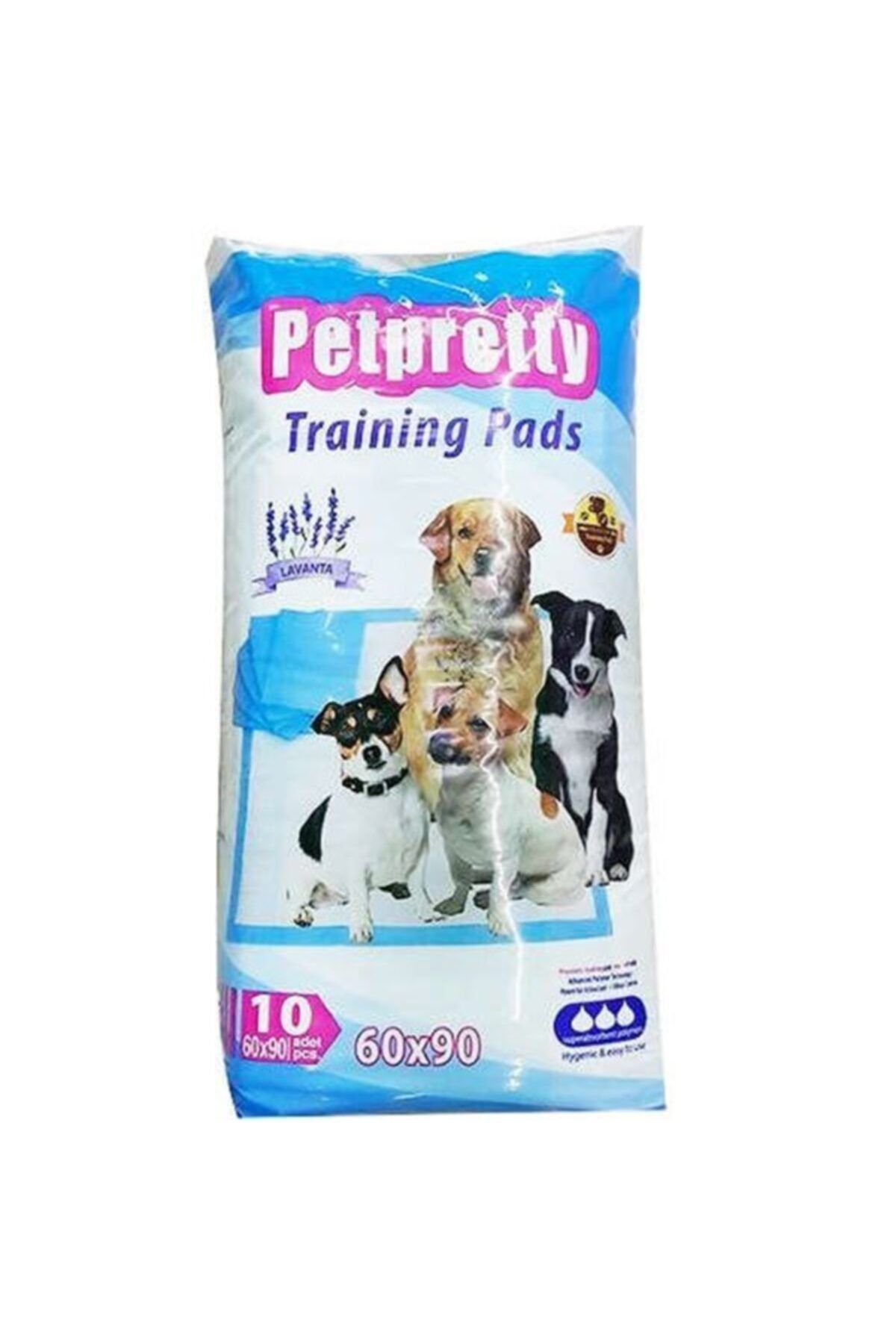 Pet Preety Pet Pretty Lavantalı Çiş Pedi 60x90 10lu