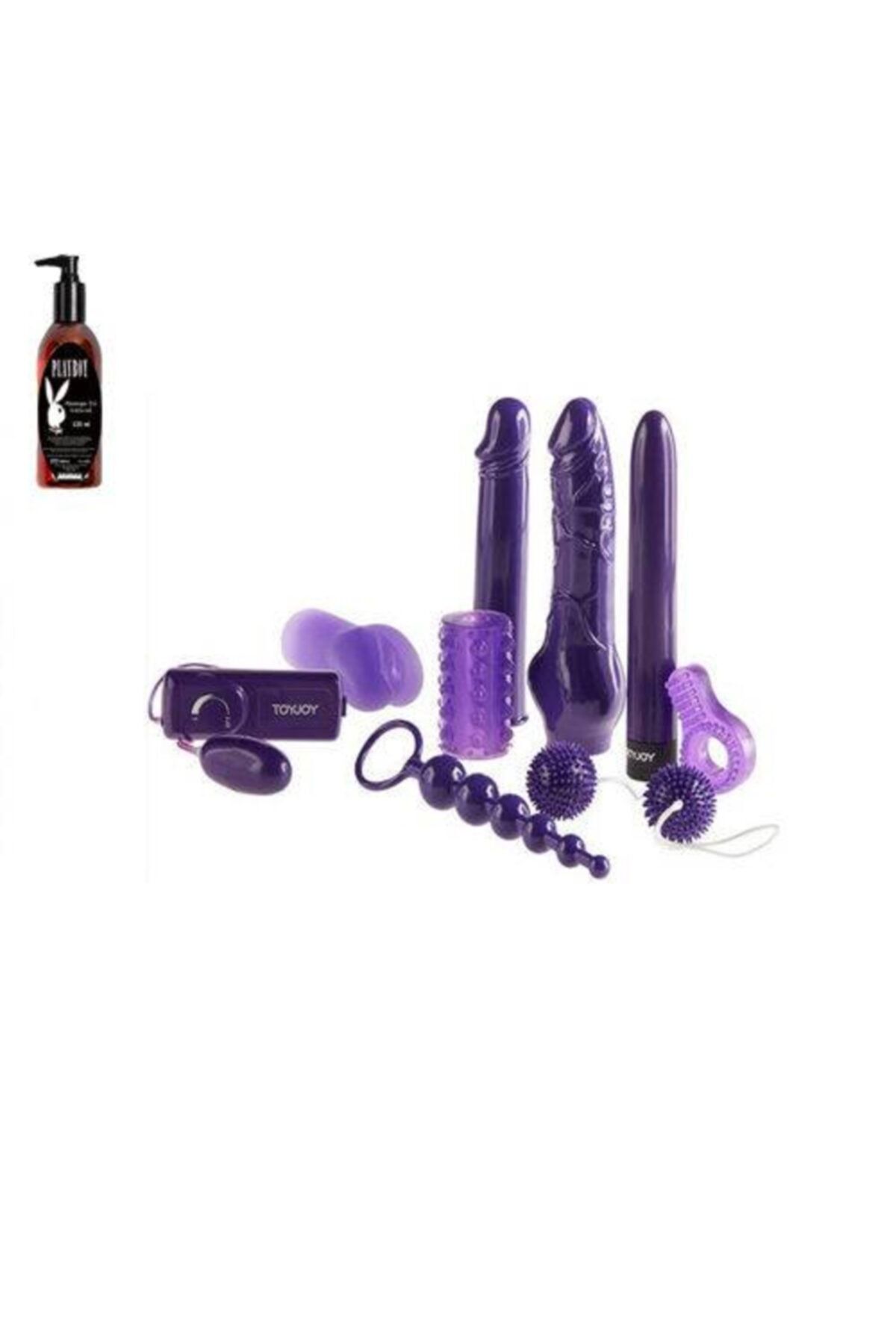 HİNTOHU Mega Sex Toy Kit Masaj Yağı Hediyeli