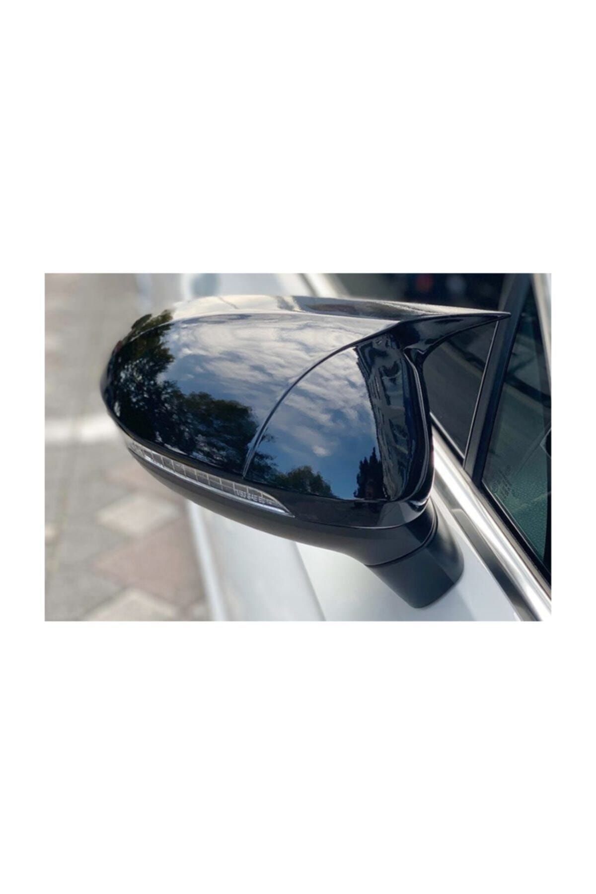 Dptuning Dp Line Vw Passat B8 Yarasa Ayna Kapağı 2015 - 2019 Parlak Siyah
