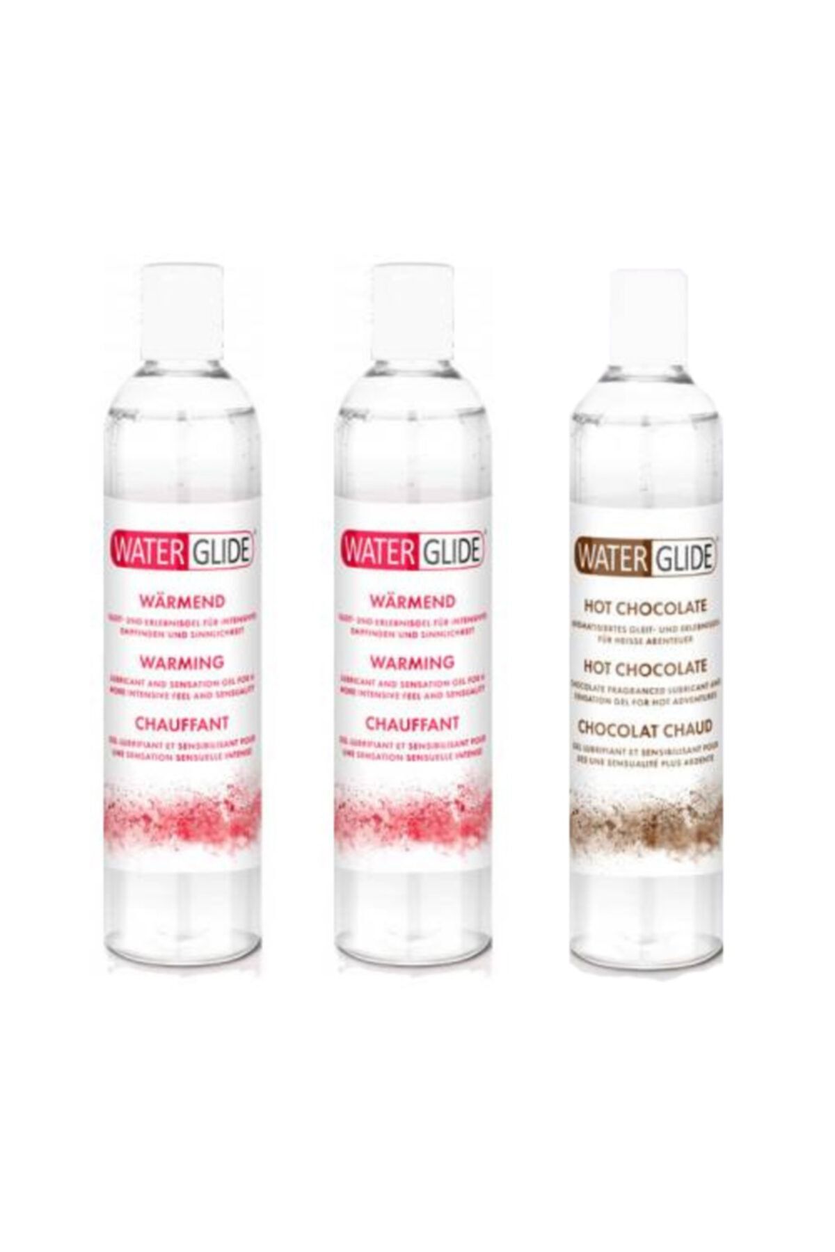 WATERGLIDE Warming 400ml Isıtıcılı 2ad Chocolate Lubricant 400ml Çikolata Aroma Kayganlaştırıcı 1ad