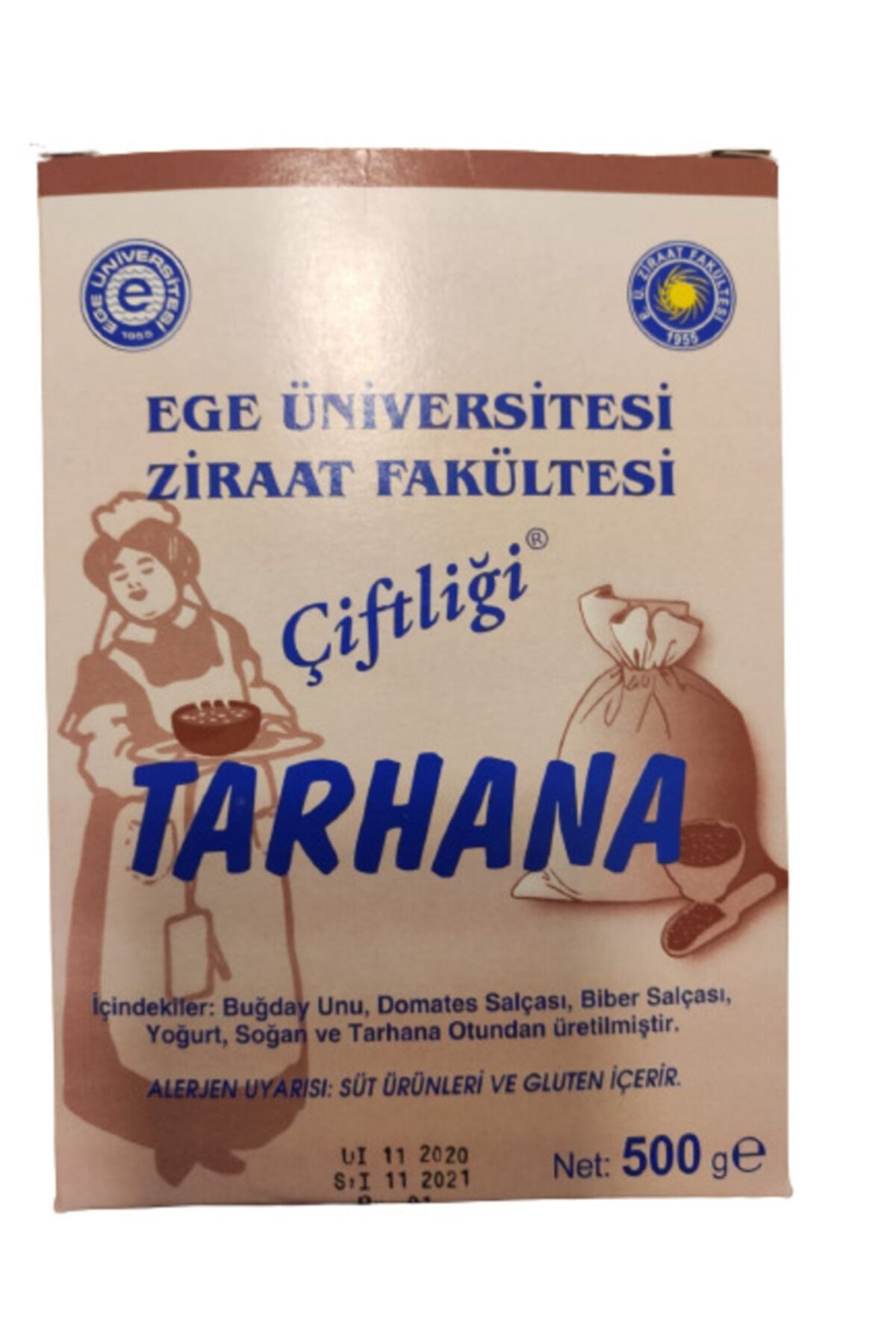 Ege Üniversitesi Ziraat Fak. Ege Üniversitesi Ziraat Fakültesi Çftliği Tarhana 500 G