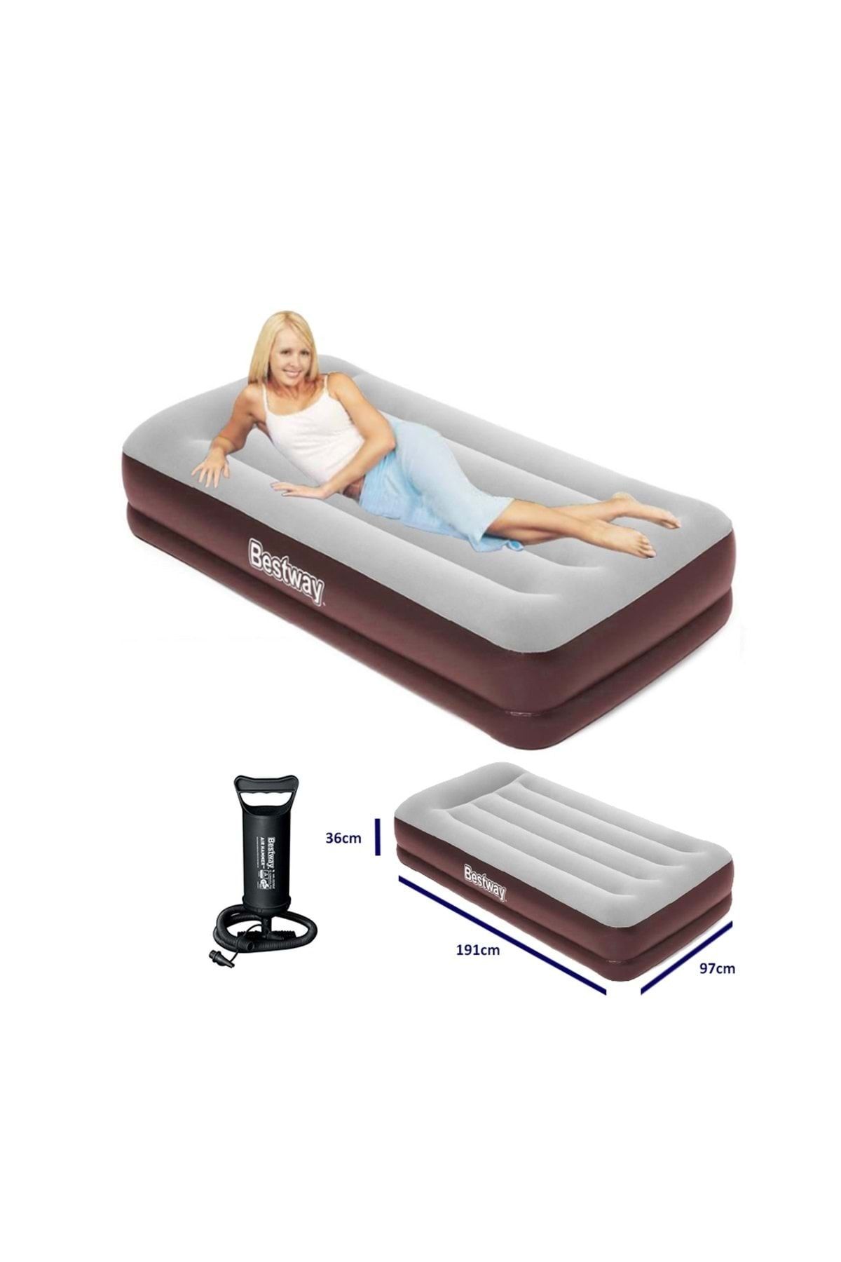 bestway sisme yatak seti bw124 fiyati yorumlari trendyol