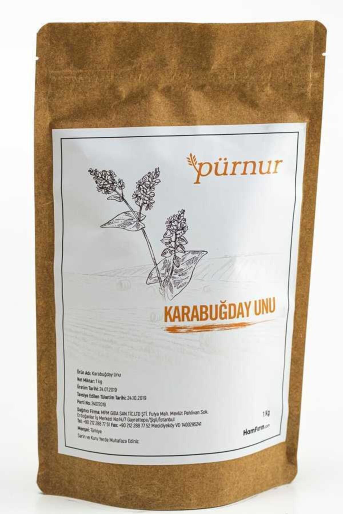 Pürnur Pürnur Karabuğday Unu 1 Kg