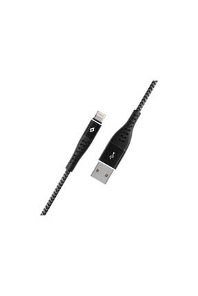 2dkx05ls Extremecable Ekstra Dayanıklı Iph. Şarj Kablosu 100cm Siyah Image 0