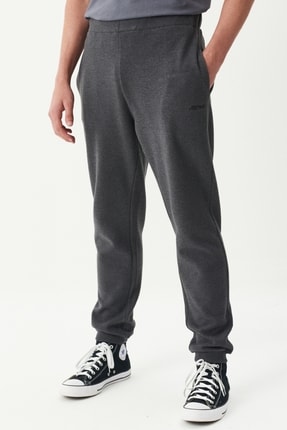 Regular Fit Normal Bel Antrasit Jogger Eşofman Altı Image 0