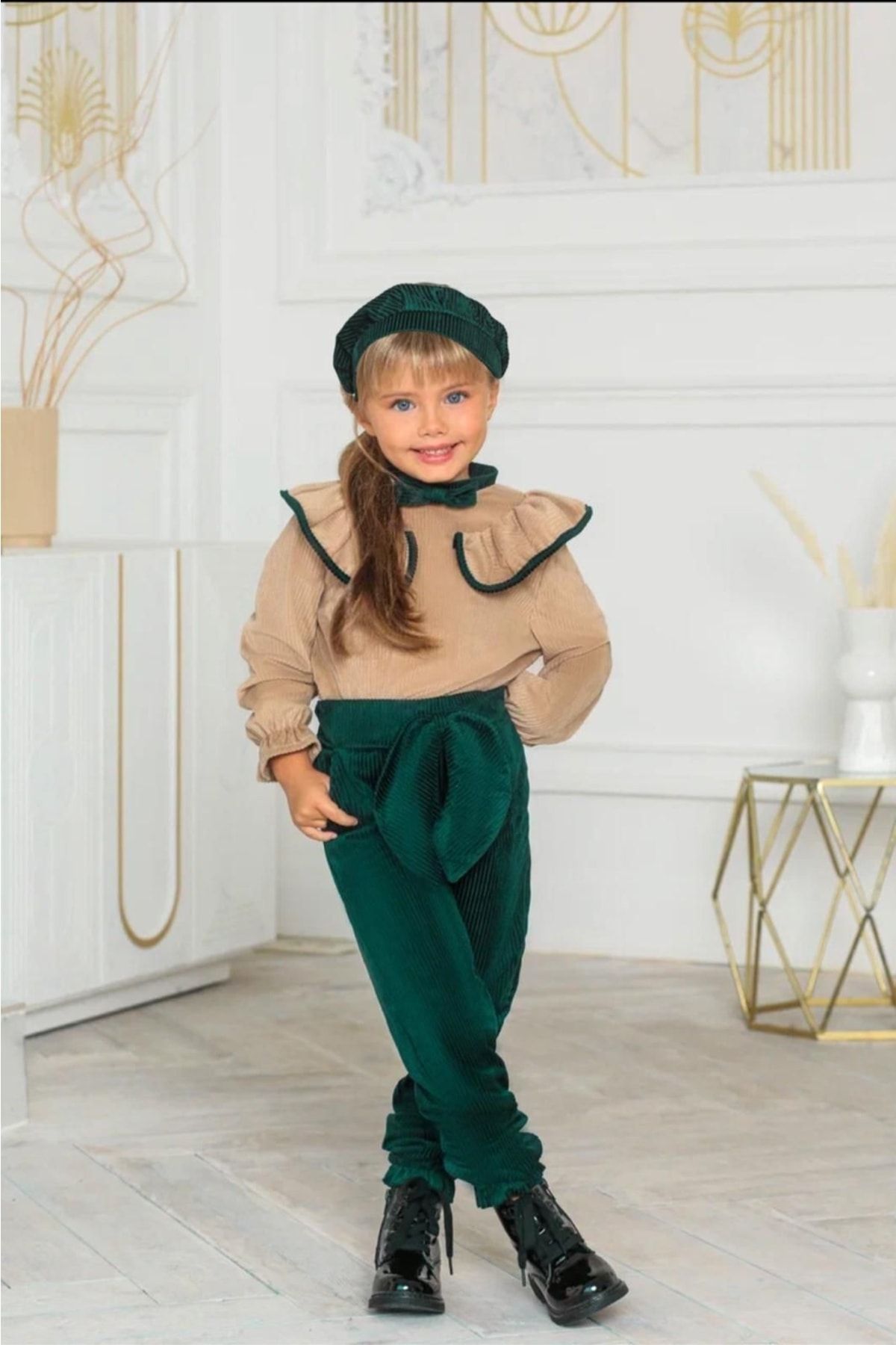 Toddler new arrivals velvet tracksuit