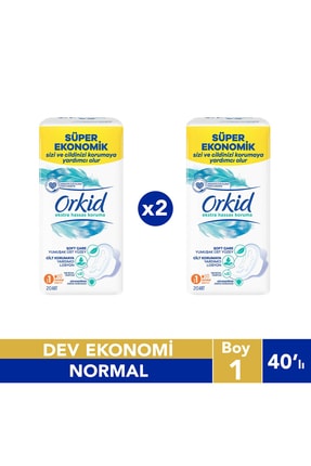 Extra Hassas Koruma Normal Süper Ekonomik Paket 40 Ped (20 X2) Boy 1 Image 0