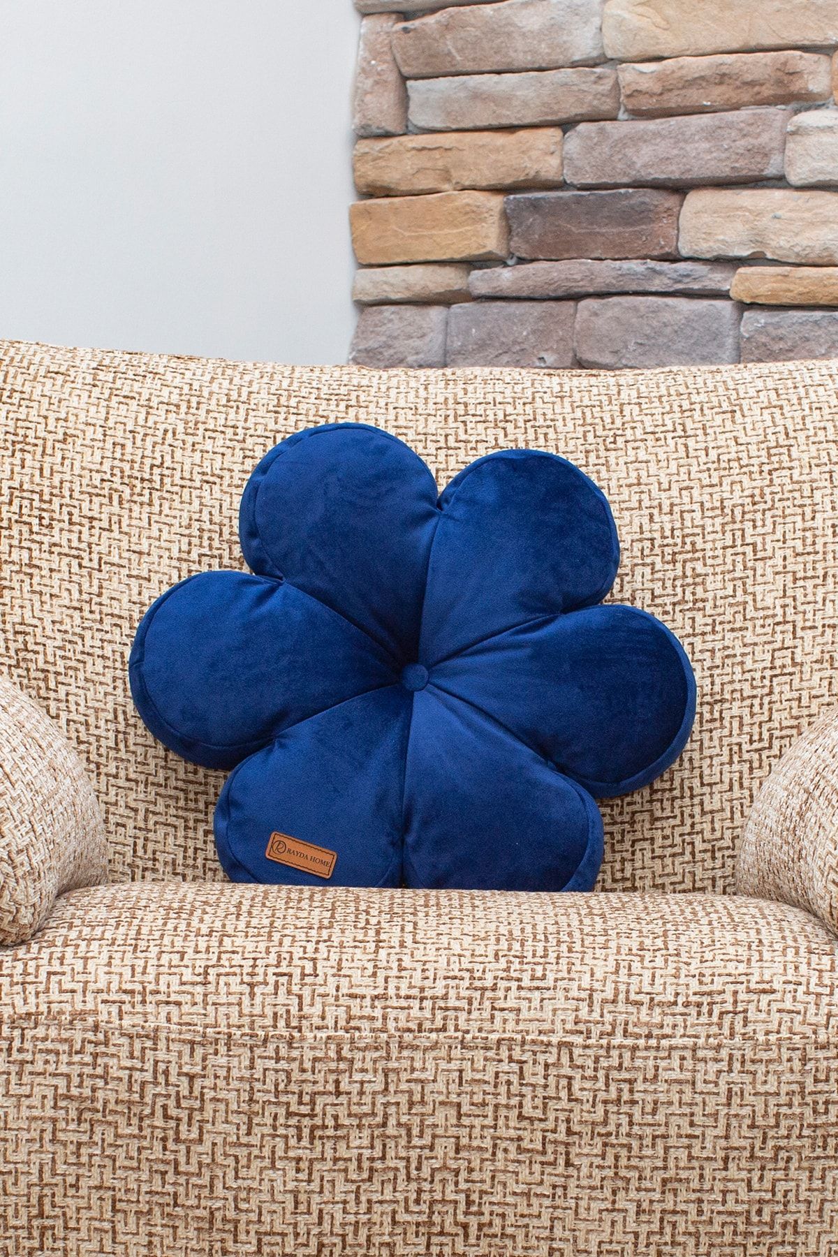 Leela velvet flower throw pillow hotsell