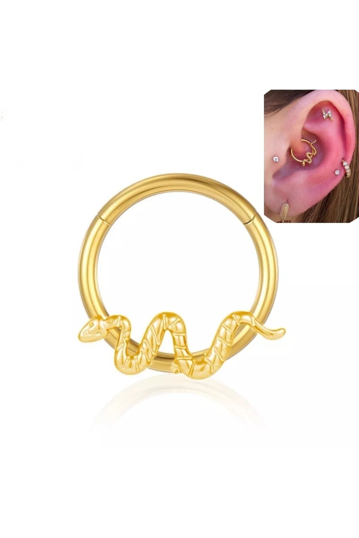 Snake daith hotsell ring