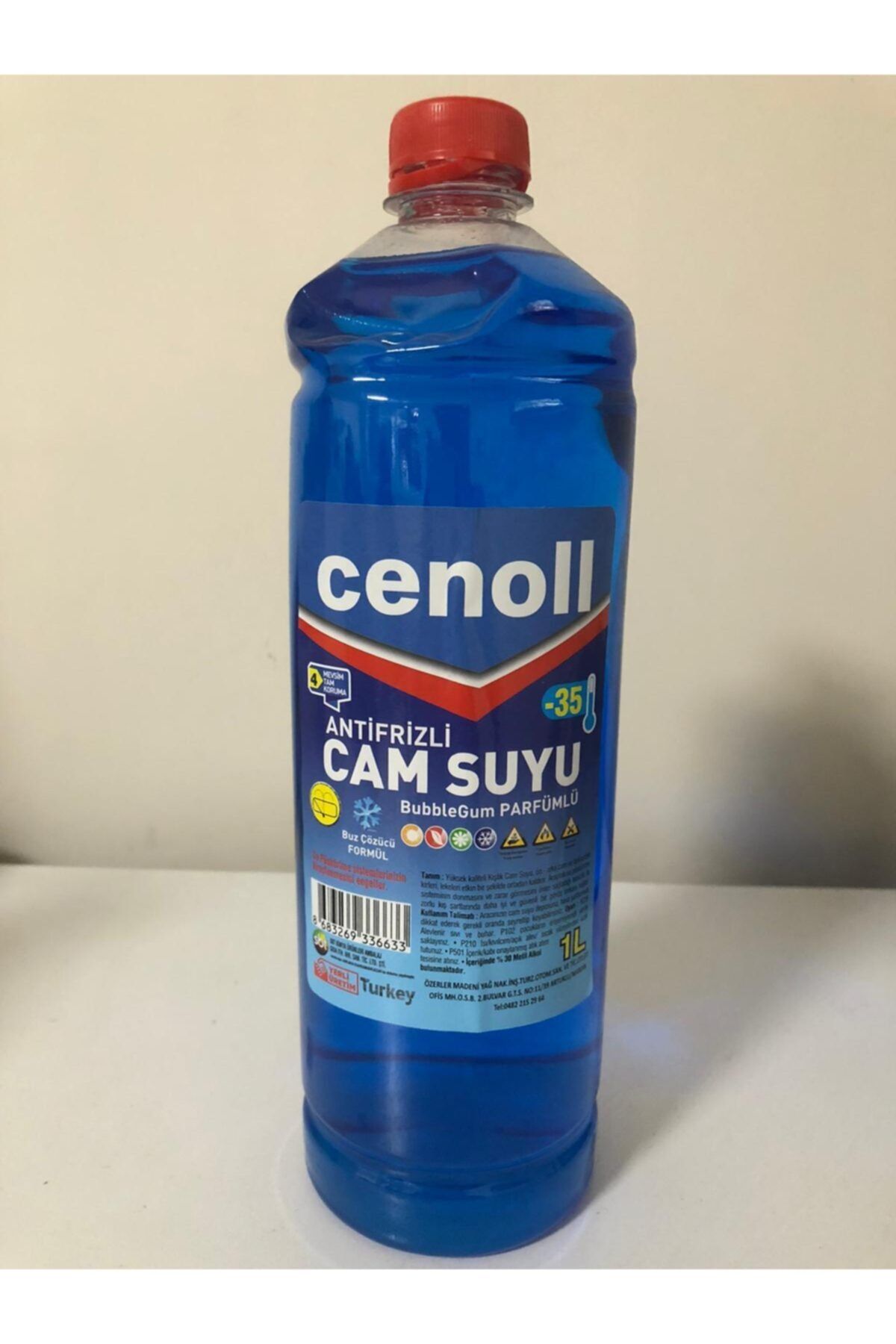 cenoll Antifrizli Oto Cam Suyu (bubblegum Parfümlü)