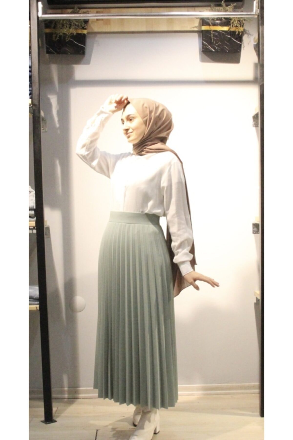 İkoll Kadın Plise Etek