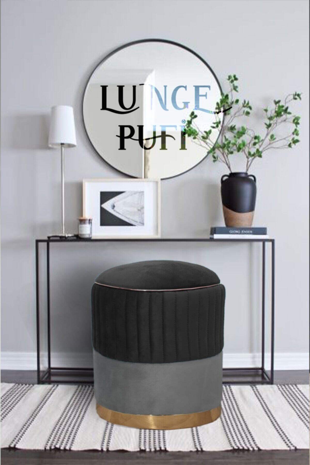 Zem Lunge Pufi Black Puf