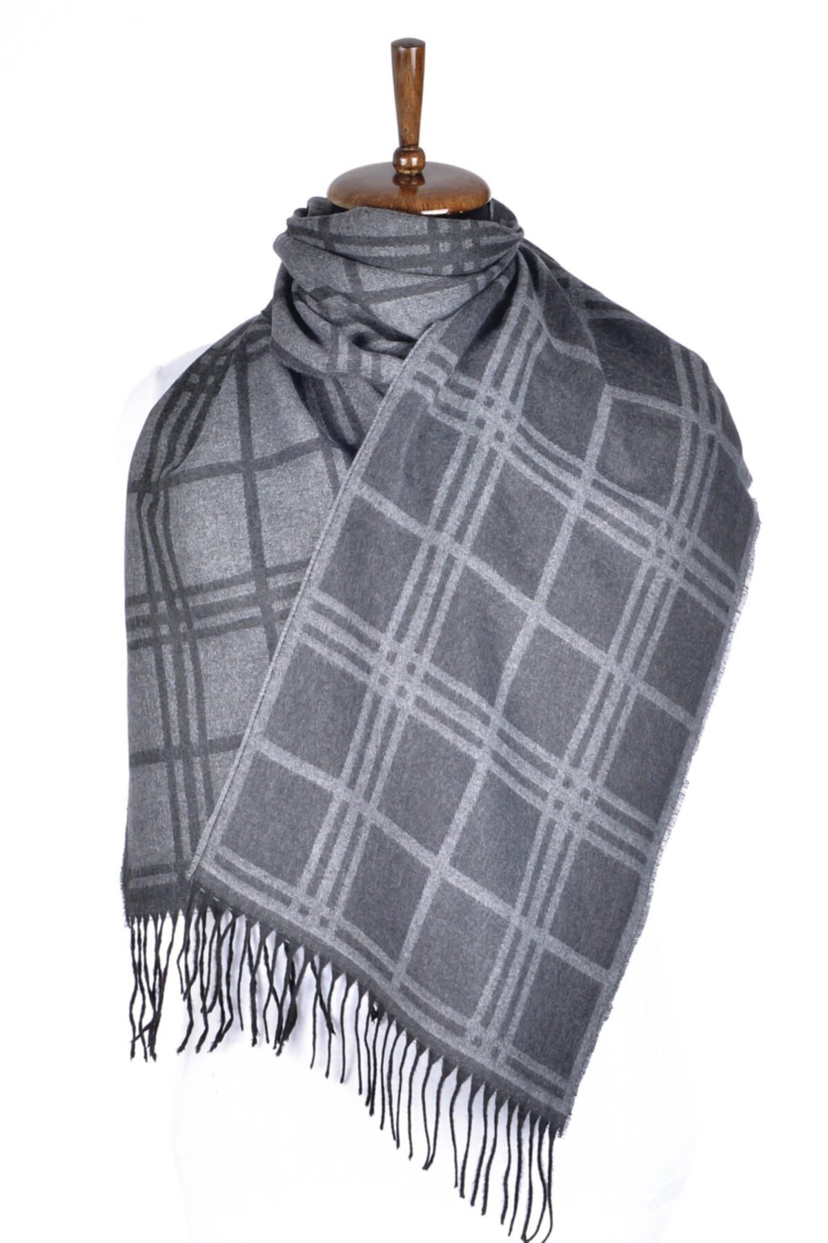 BAGGI Erkek Gri Atkı