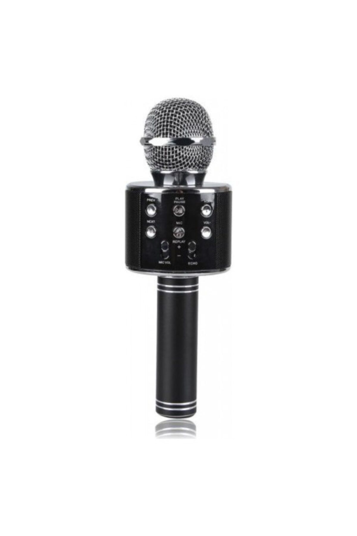 Tigdes Ws-858 Profesyonel Ses Kaydı Yapabilen Eğlenceli Karaoke Mikrofon Ws858 Siyah