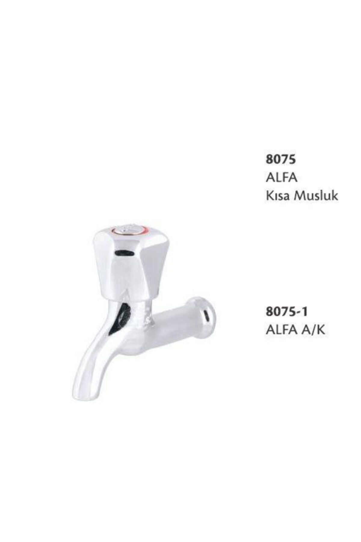 cms C.m.s.alfa Kısa Musluk Vakumlu