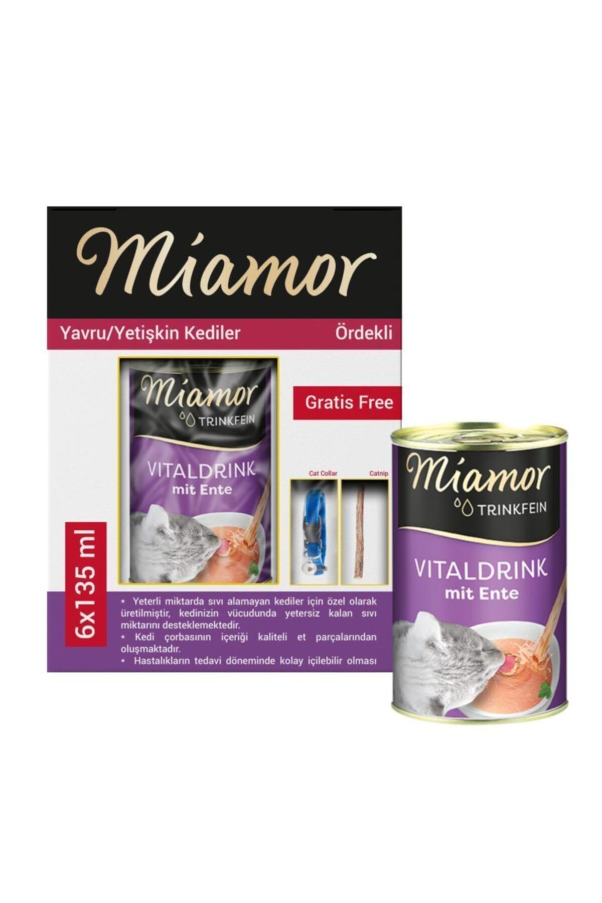 Miamor Duck Ördekli Kedi Çorbası 6x135 ml