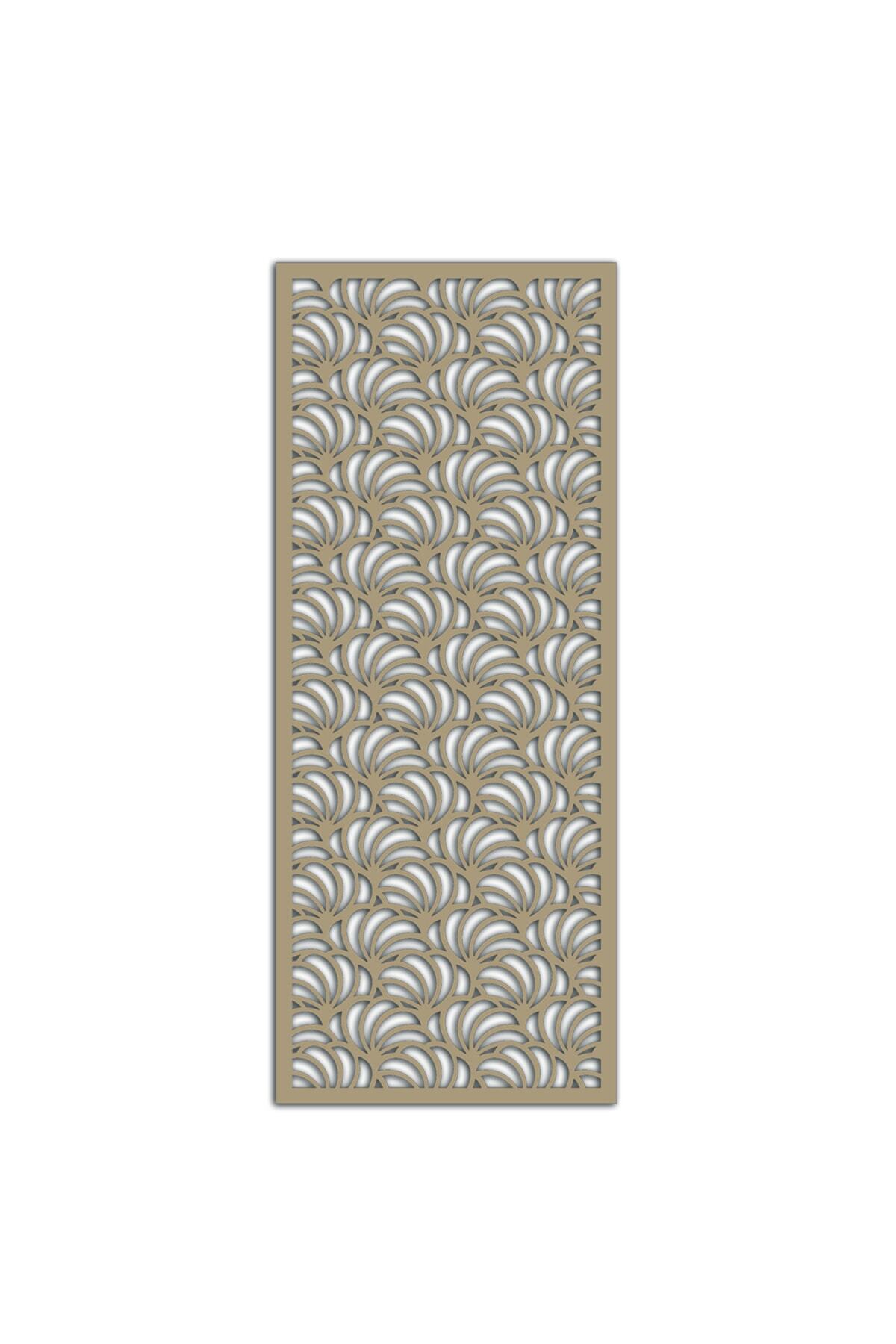 Liar Dekor Liar Ahşap Seperatör (Paravan) - KSP-65 - (10 mm) - (60 cm x 160 cm) - (Ham)
