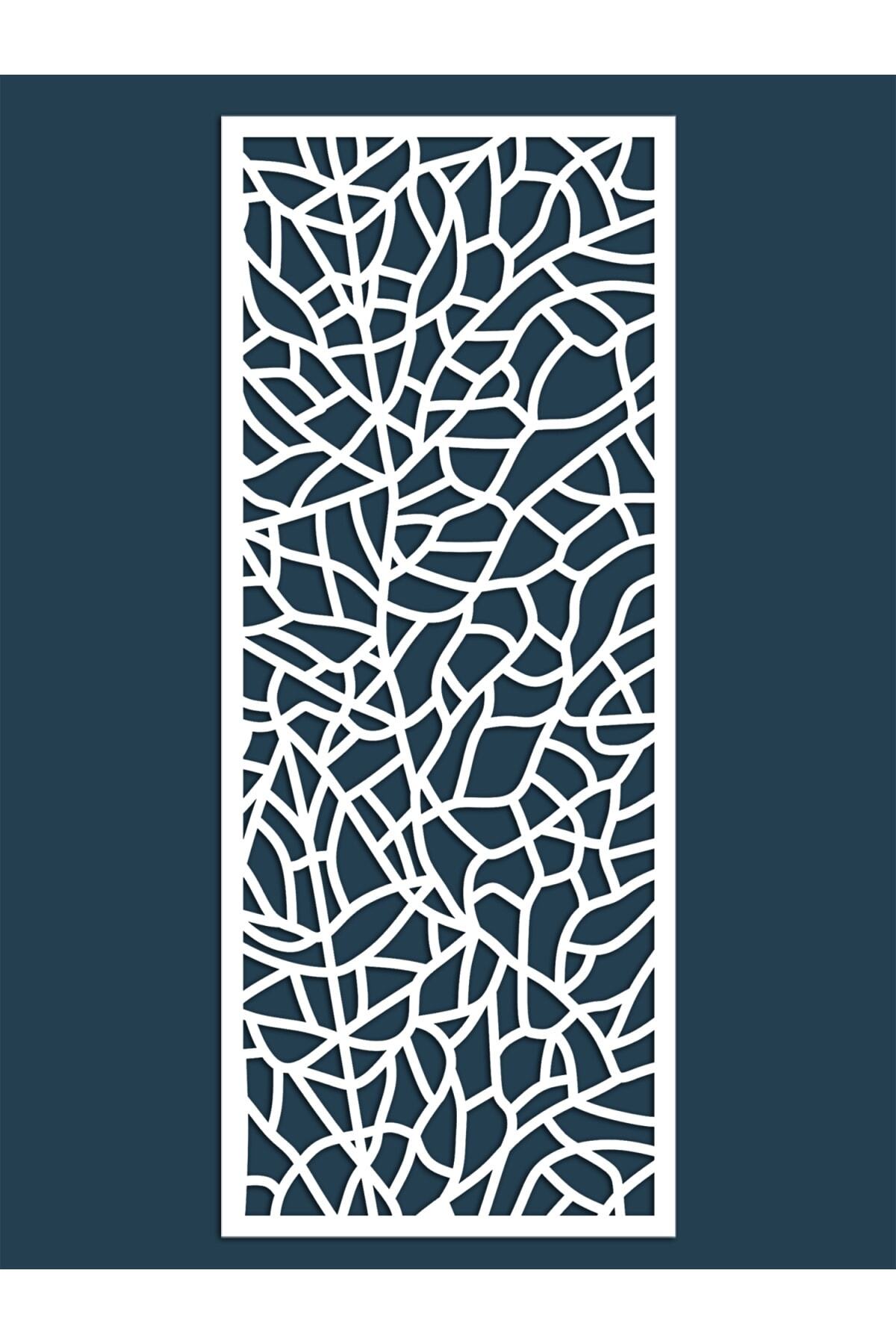 Liar Dekor Liar Ahşap Seperatör (Paravan) - KSP-70 - (18 mm) - (60 cm x 160 cm) - (Beyaz)