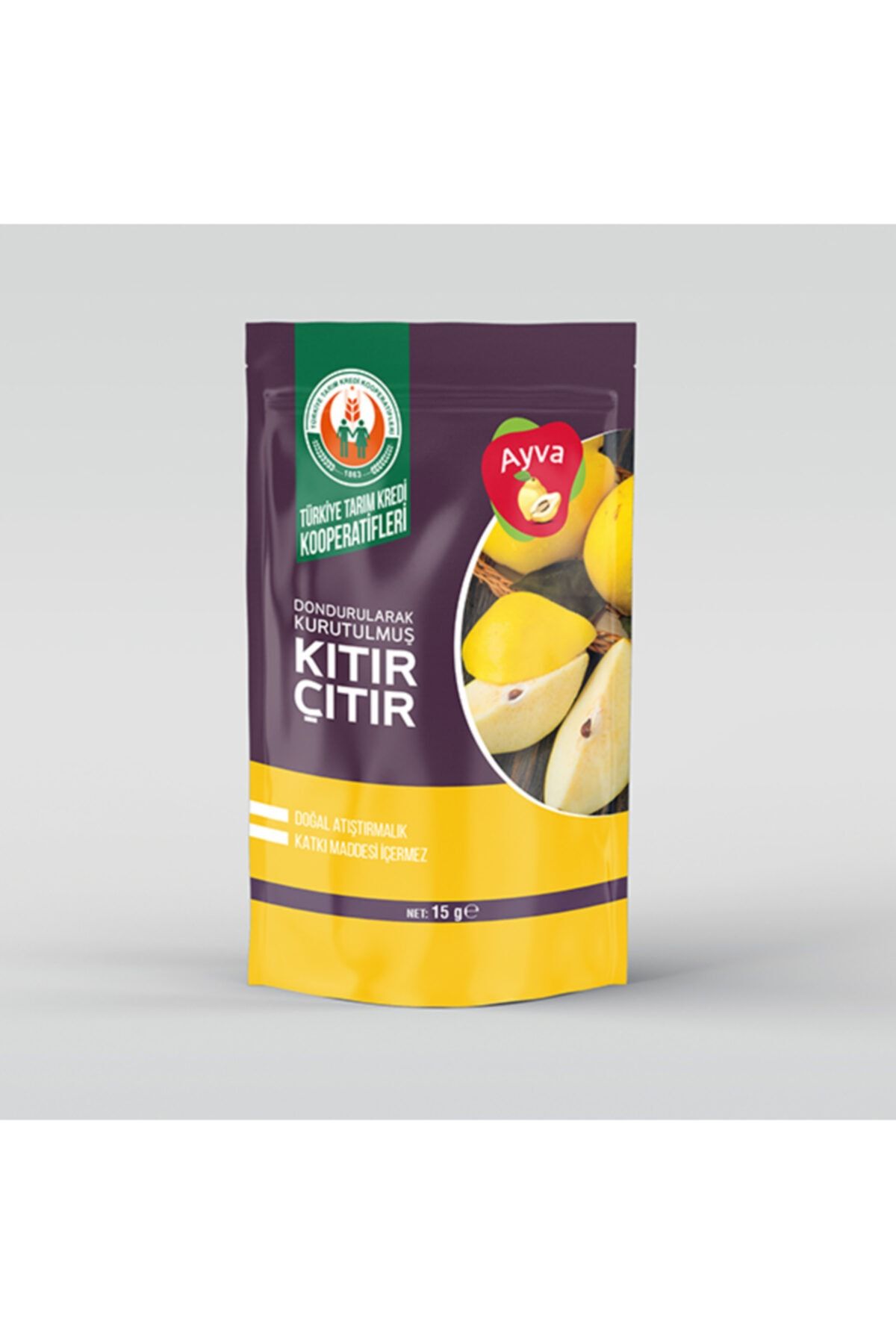 Türkiye Tarım Kredi Kooperatifleri Tarım Kredi Kooperatifleri Dondurulmuş Kurutulmuş Kıtır Çıtır Ayva 15 gr.
