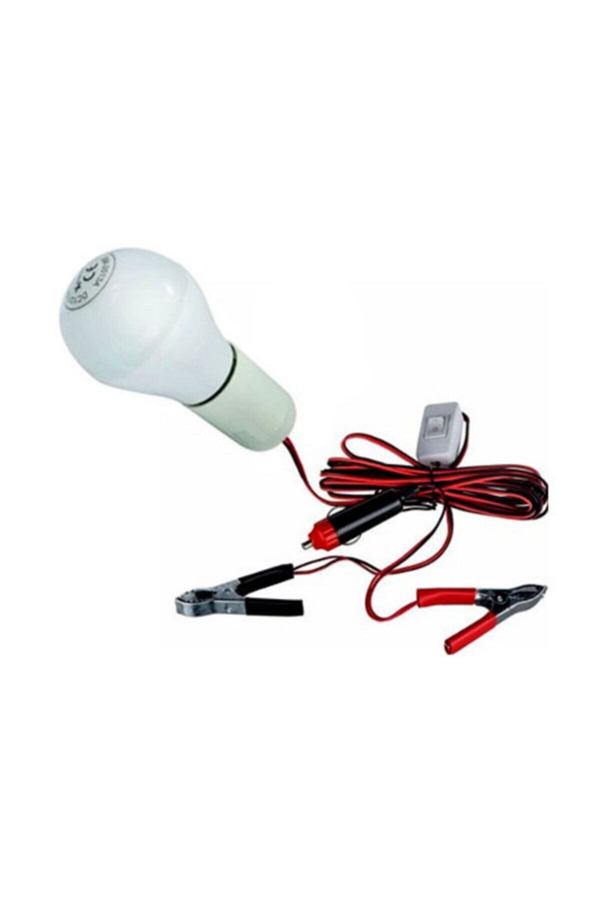5DM 12 Volt Çok Amaçlı Oto Seyyar Lamba Fişli Ve Kıskaçlı