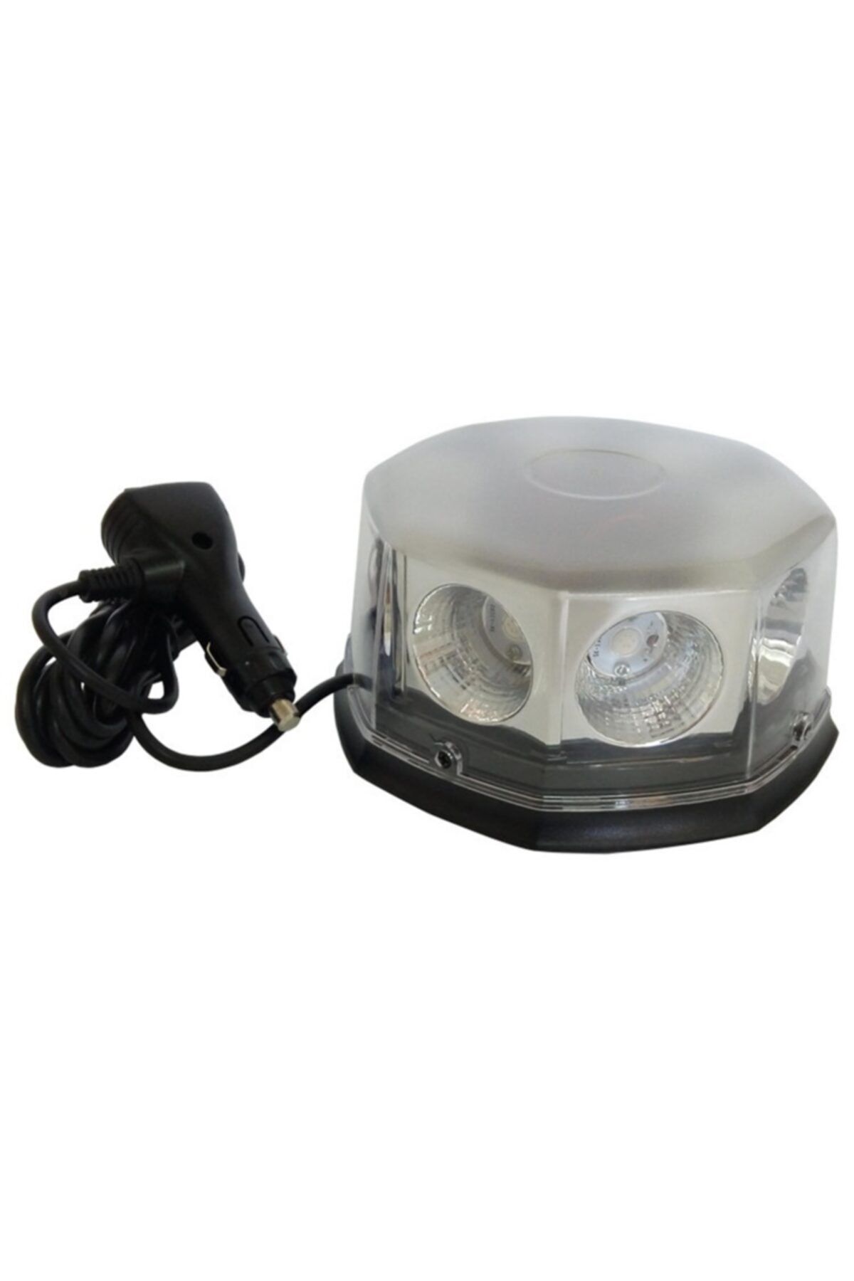 Space Mıknatıslı Tepe Lambası Cree Ledli Yuvarlak Kırmızı Mavi 12v / Laık110