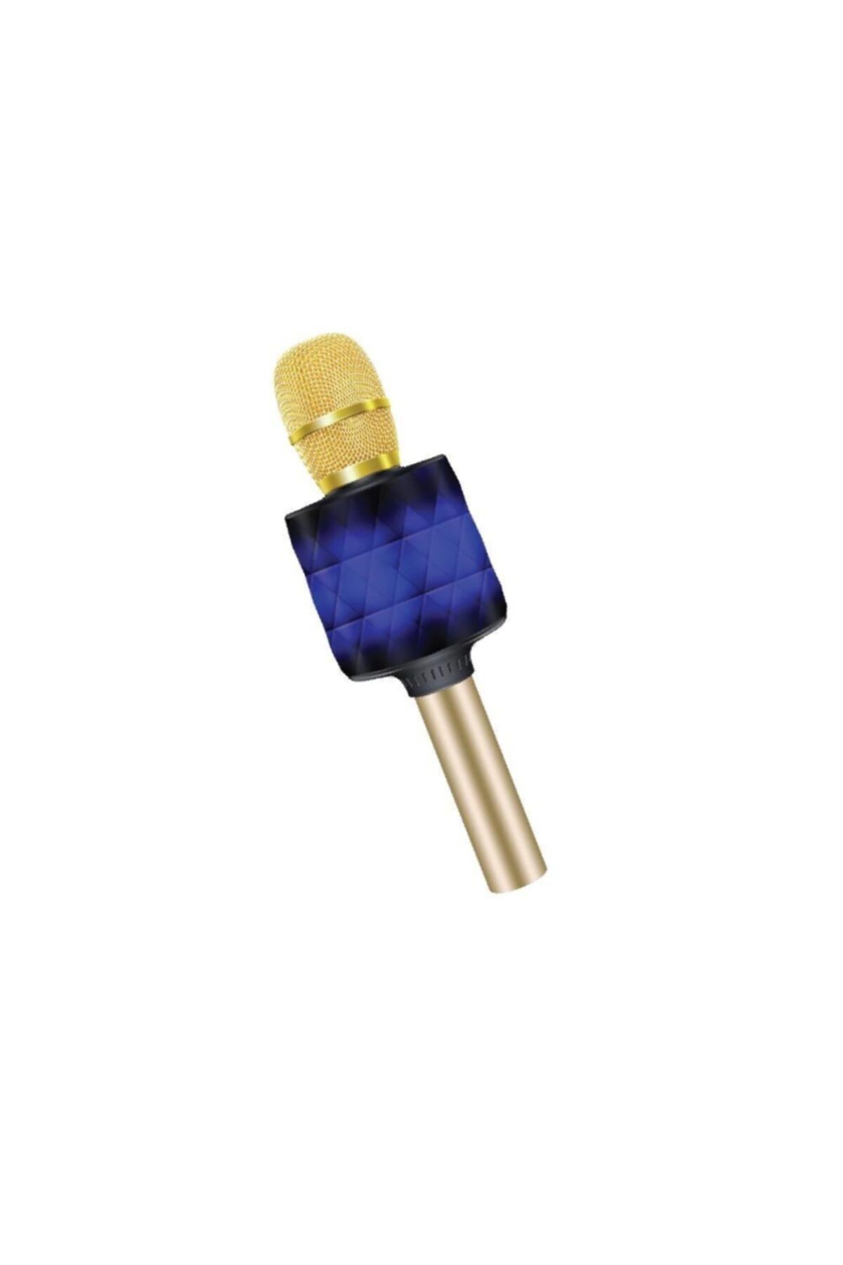 BlueGsm Link-tech Sm04 Gold Head Bluetooth Speaker Kablosuz Karaoke Mikrofon
