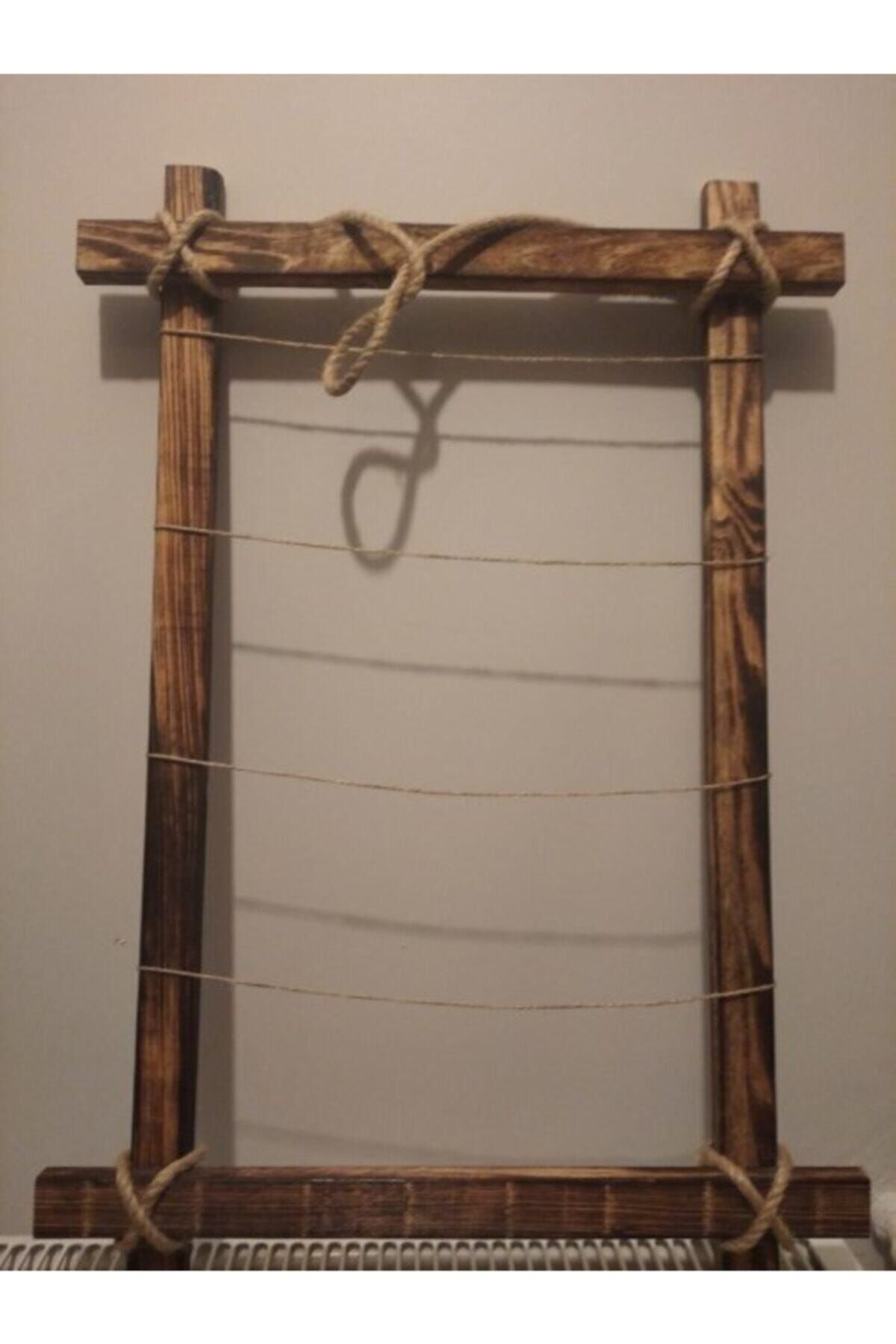 my wood Ahşap Resimlik Ipli Fotoğraf Askısı