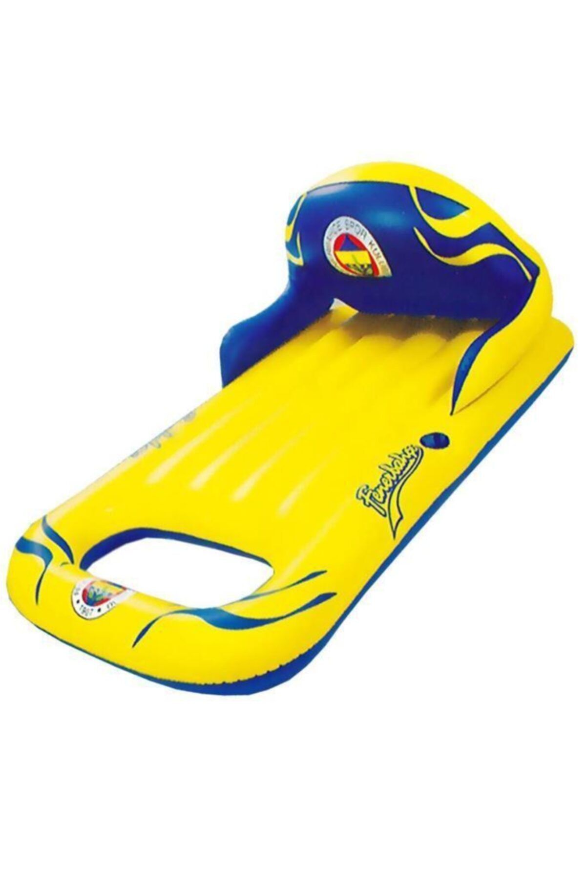 Realindirim Lisanslı Fenerbahçe Şişme Deniz Şezlongu Deniz Yatağı 155 X 89 Cm