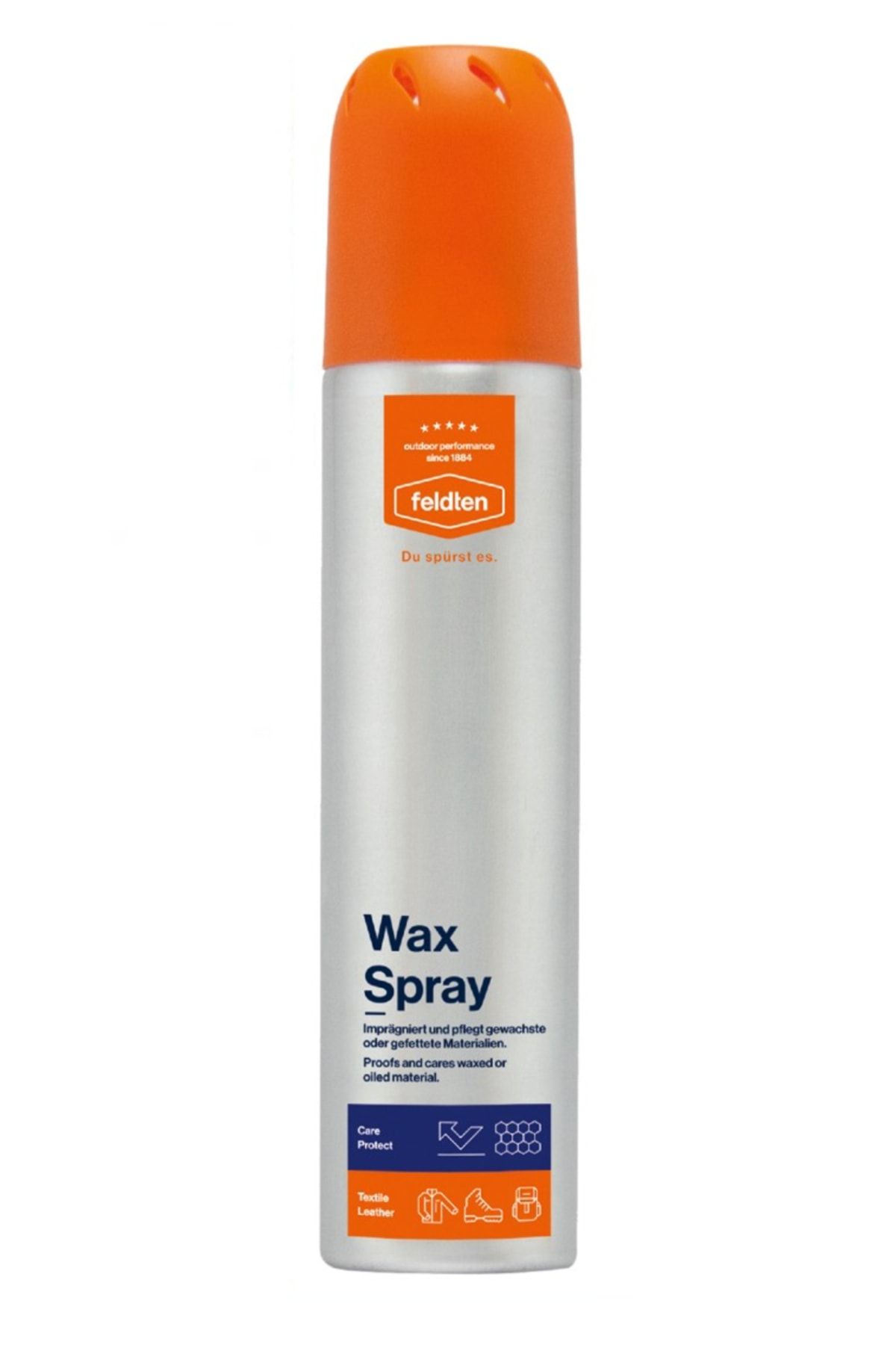 FELDTEN Wax Sprey - Tüm Pürüzsüz Deri Ve Mumlu Kumaşlar Için Su Geçirmezlik Ve Bakım Spreyi