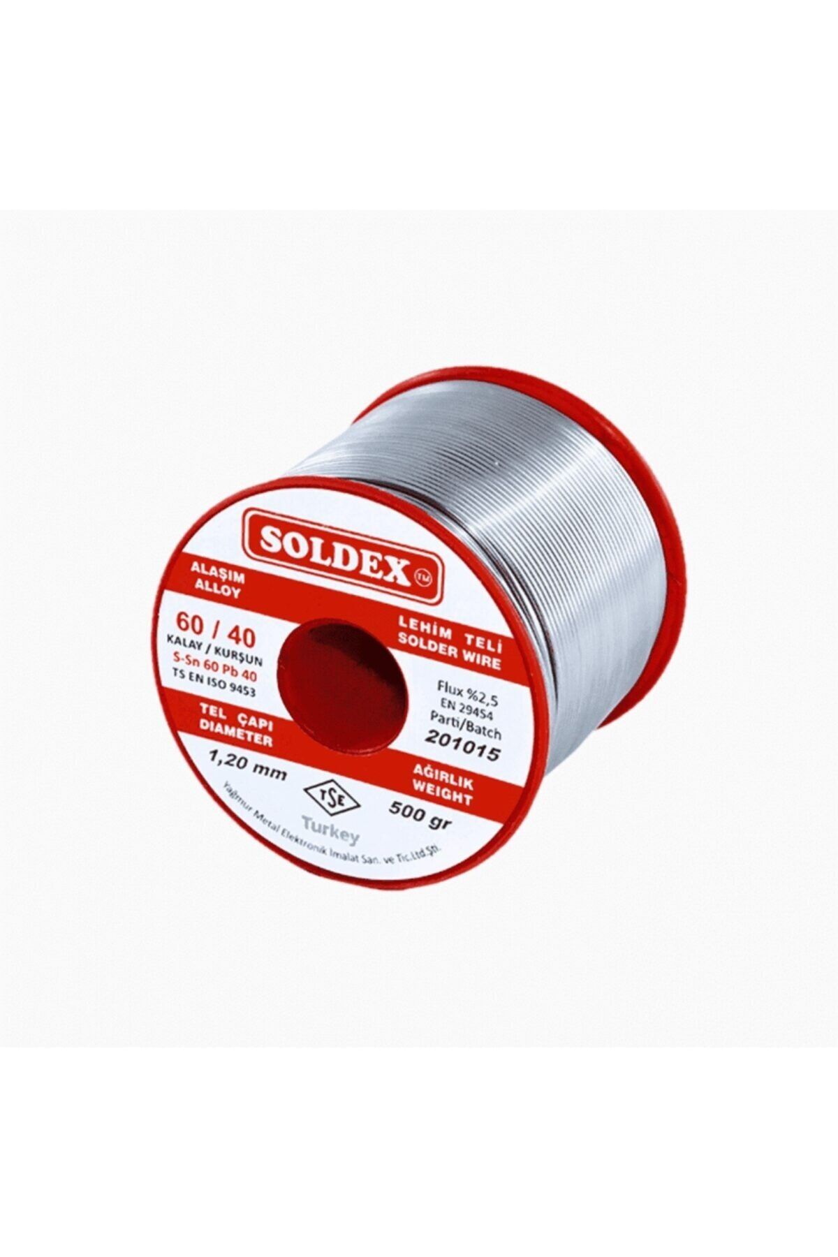 Soldex 60/40 Lehim Teli 500gr 1.20mm