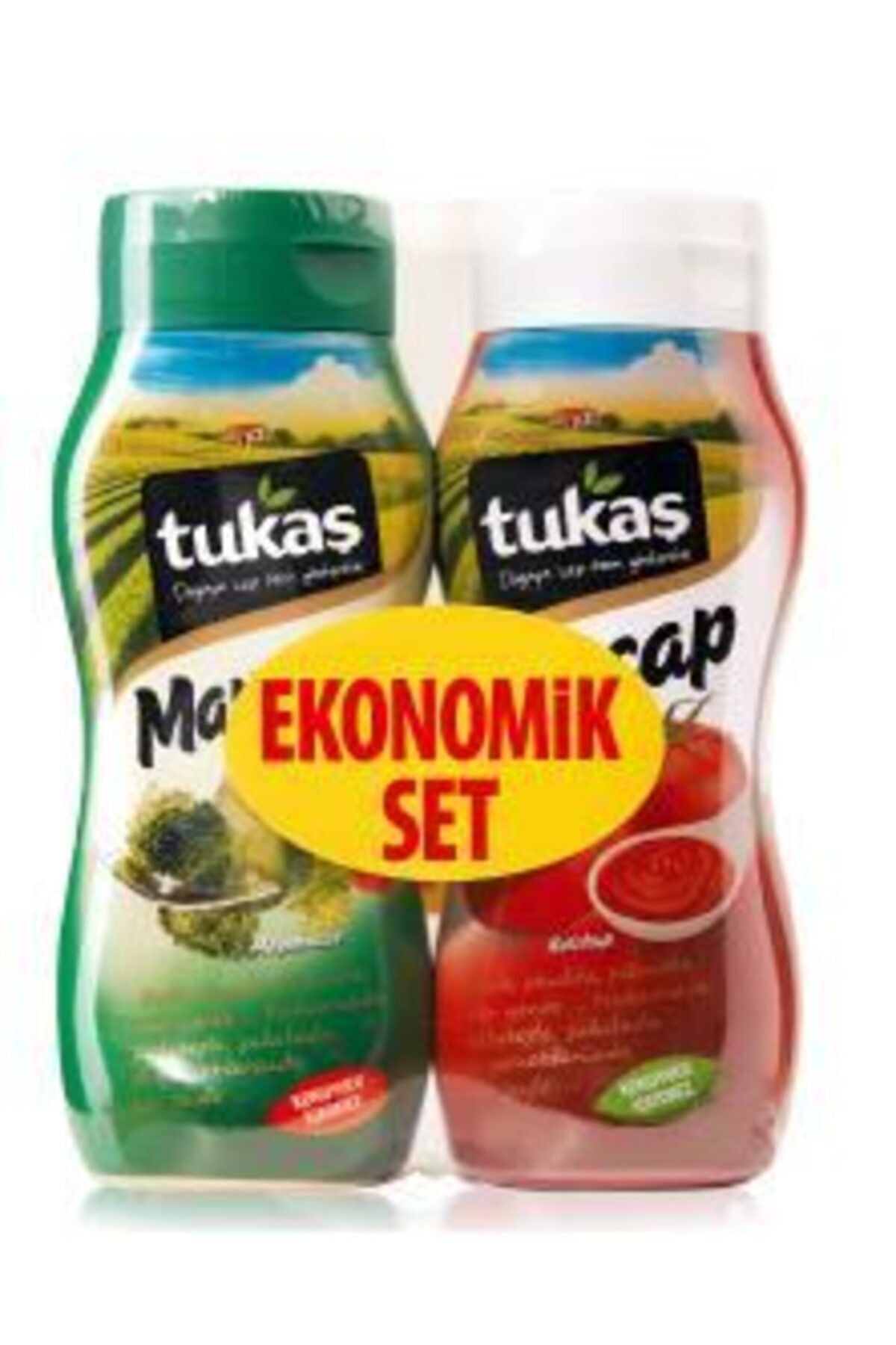 Tukaş Ketçap Mayonez Eko Paket 400 Gr+335 Gr