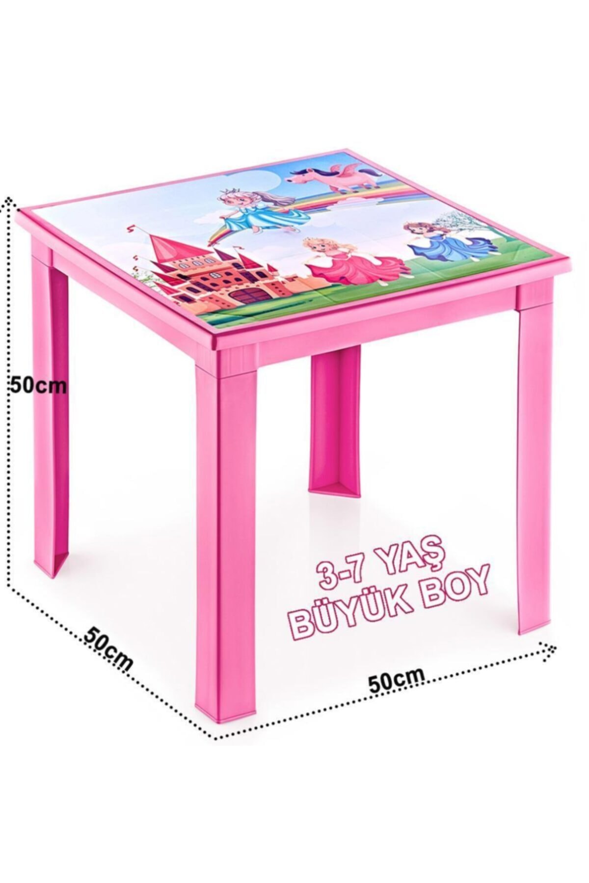 fiore cocuk masa sandalye takimi pembe prenses h50 2s 3 7 yas fiyati yorumlari trendyol
