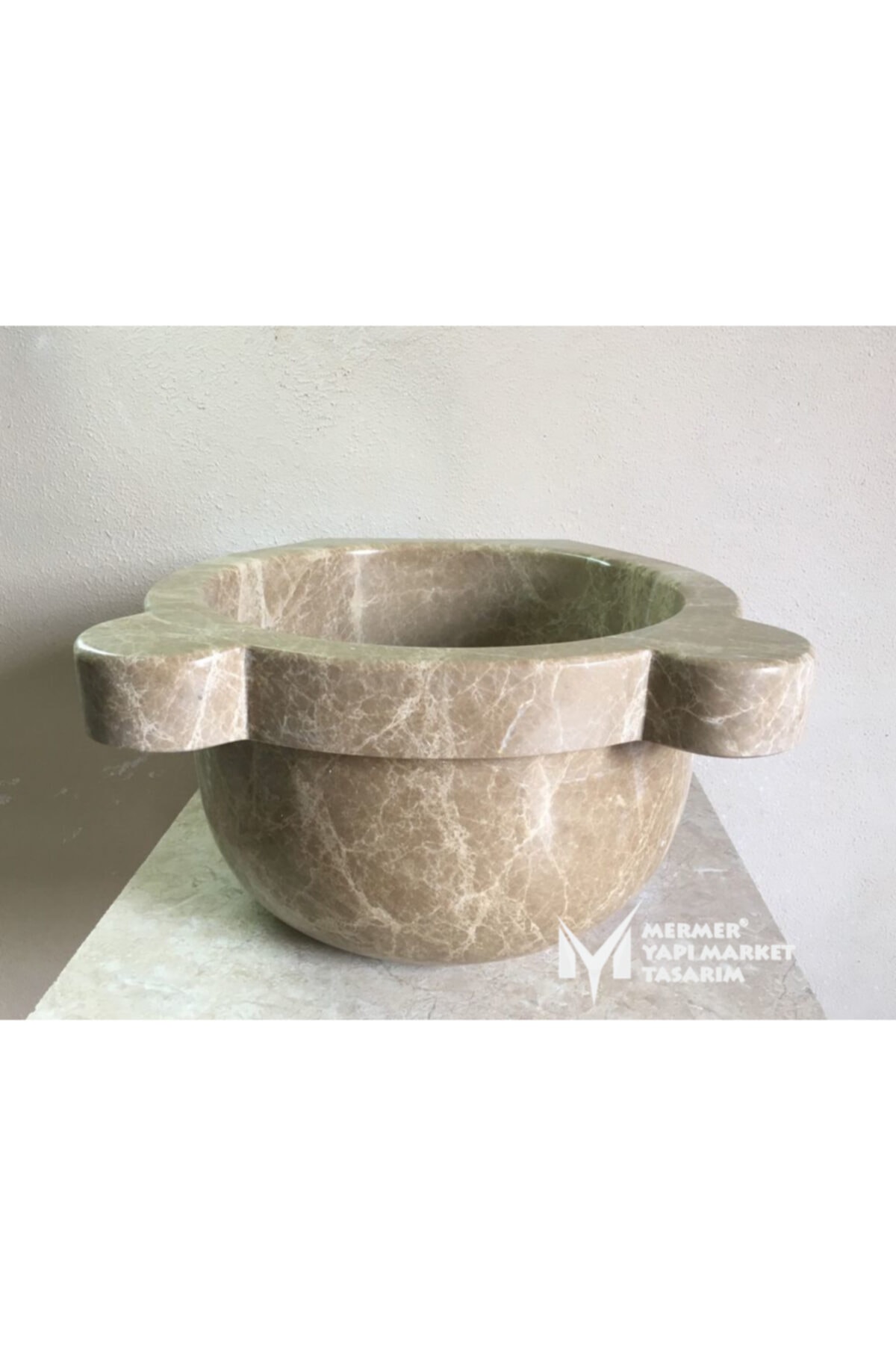 MYM Mermer Yapı Market Tasarım Emperador Düz Kurna