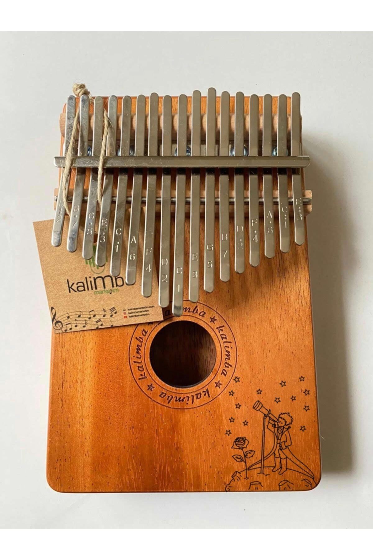 KalimbaMarketim Küçük Prens Baskılı Kalimba