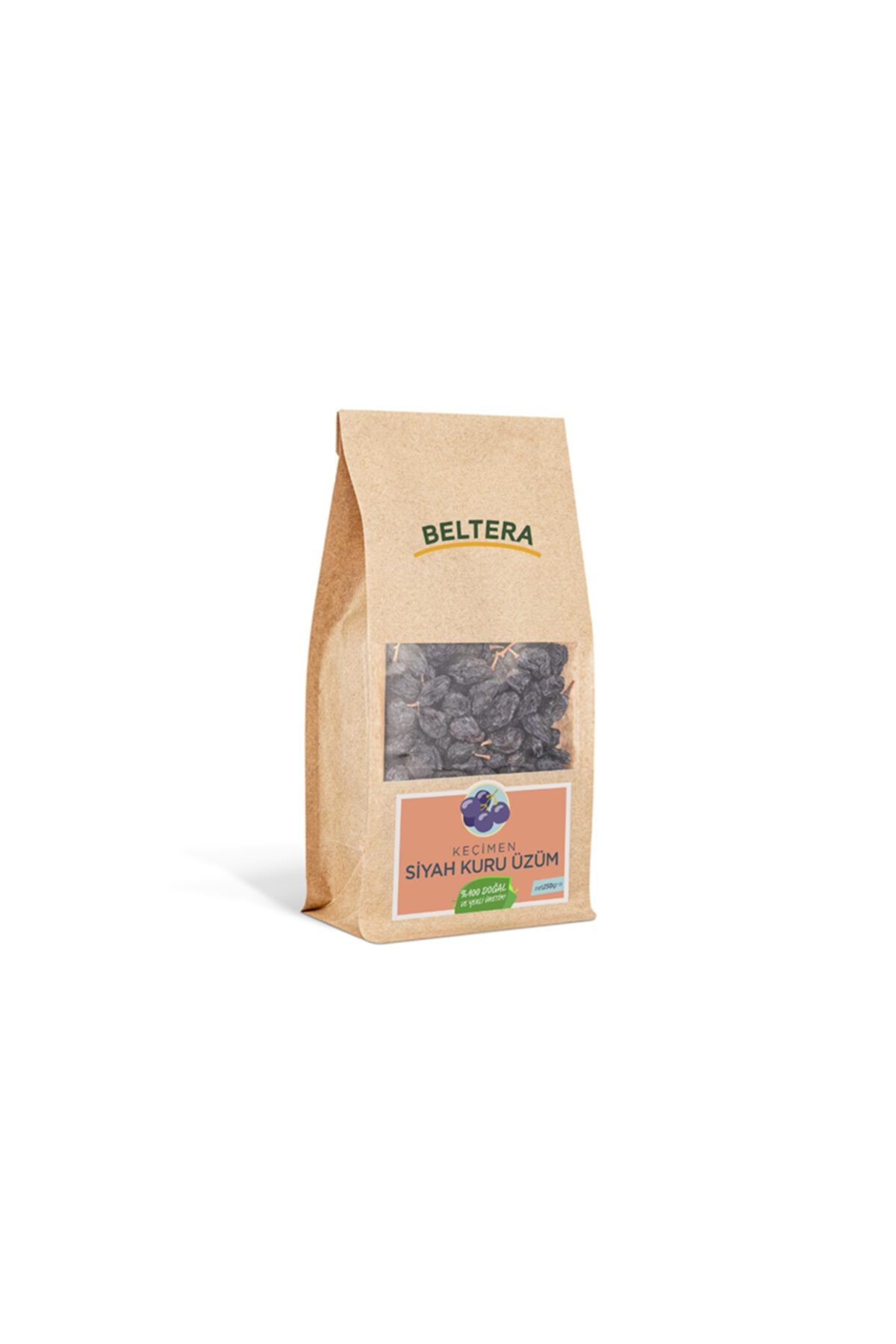 Beltera Keçimen Siyah Kuru Üzüm 250 Gr