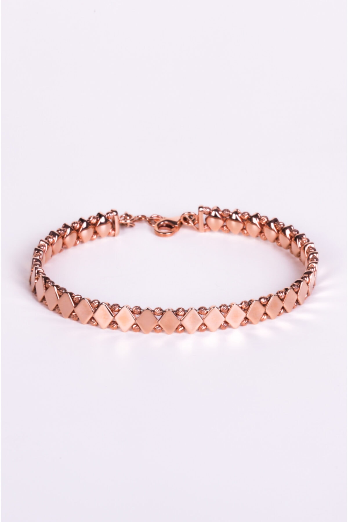 Öztürk Kuyumculuk Italyan Bilezik 14 Ayar Rose Gold - Pembe Altın