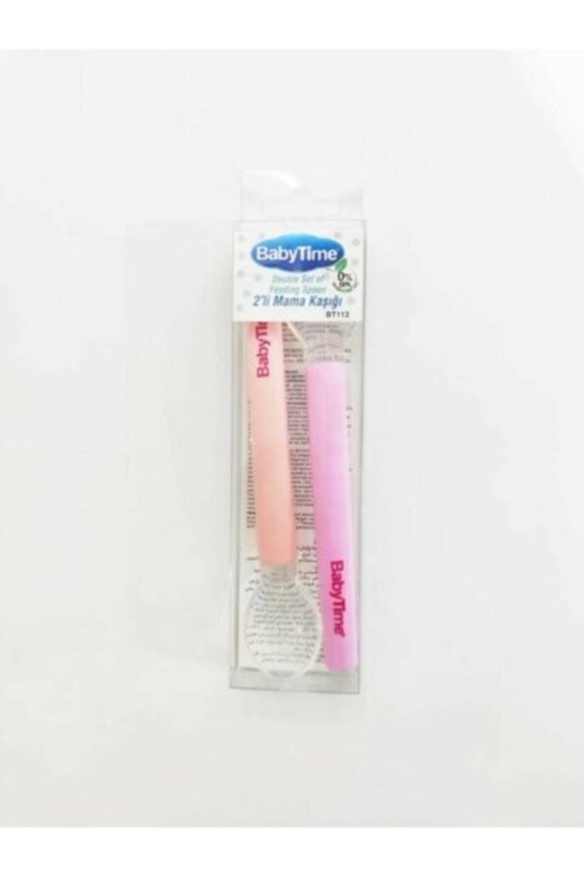 Babytime Silikon Kaşık 2 Li Bt113