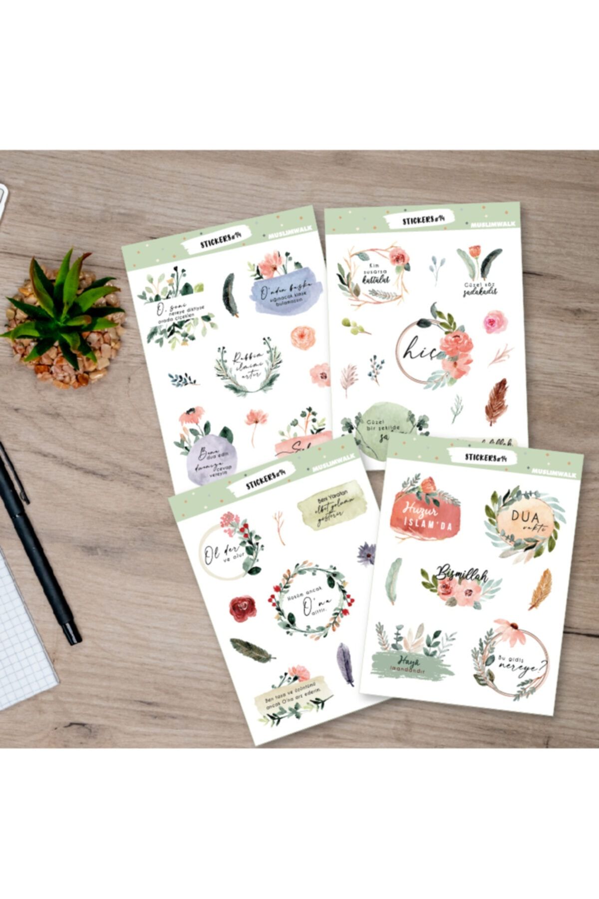 MuslimWalk Nazenin Sticker Seti - # 14