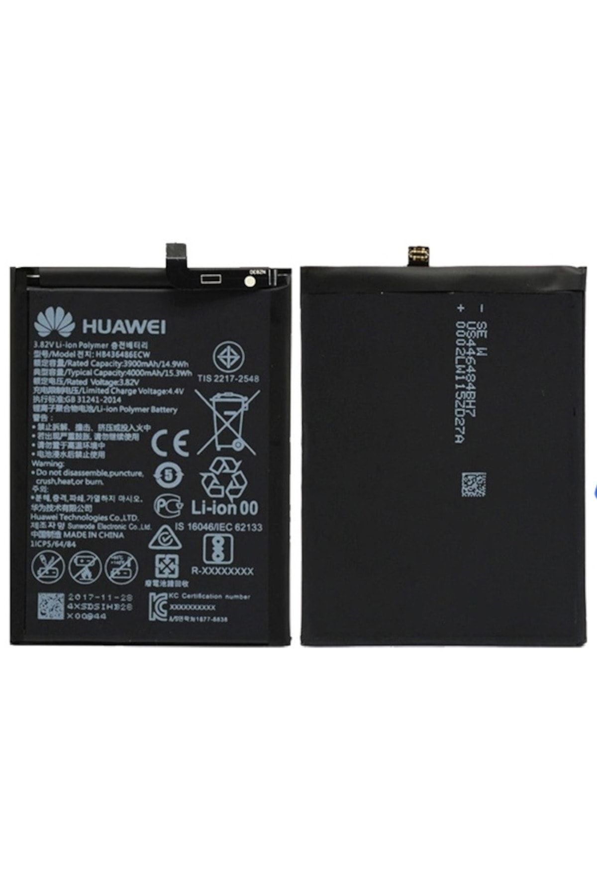 Huawei Mate 10 Lite Rne-l01 Uyumlu Servis Batarya Pil Kırılmaz Cam+tamir Seti Hediye