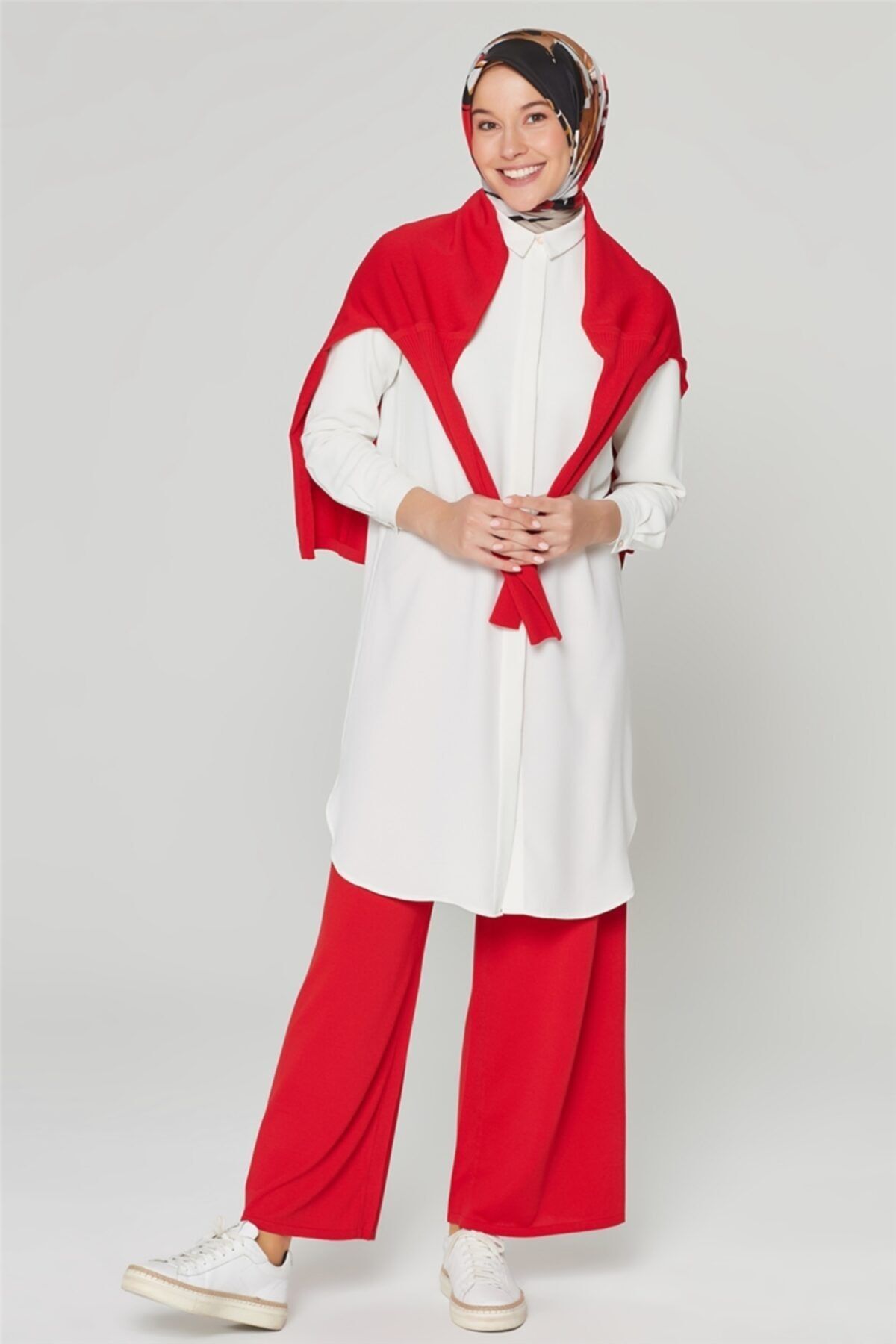 Armine Pantolon 20ka3504 Kırmızı